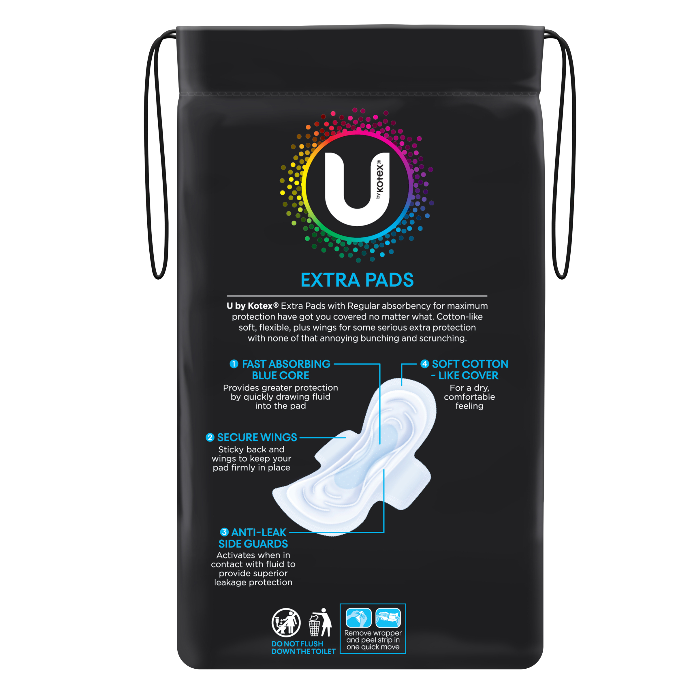 U by Kotex Pads Regular 16 pack - Image 2