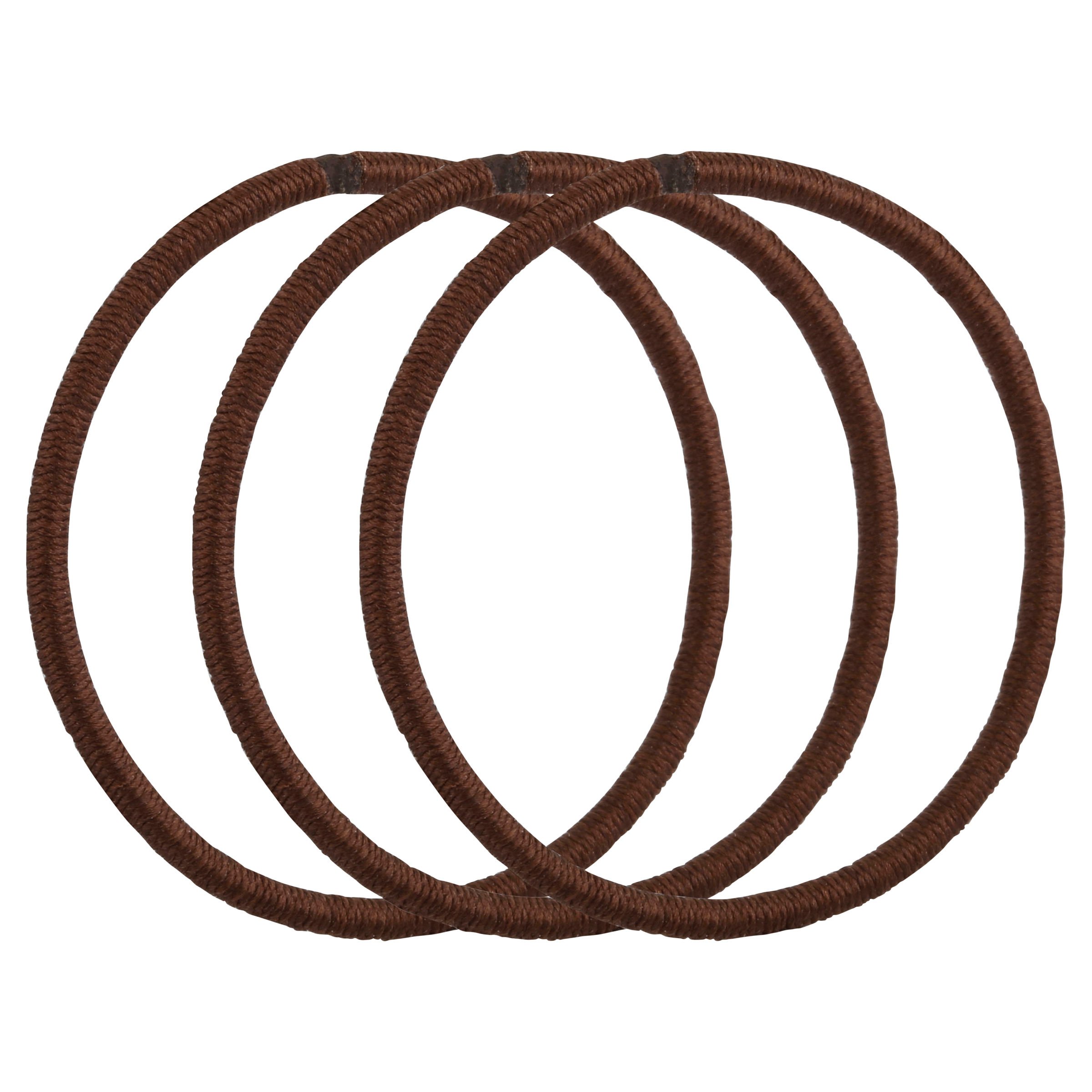 Lady Jayne Snagless Elastics Brown 18 pack - Image 2