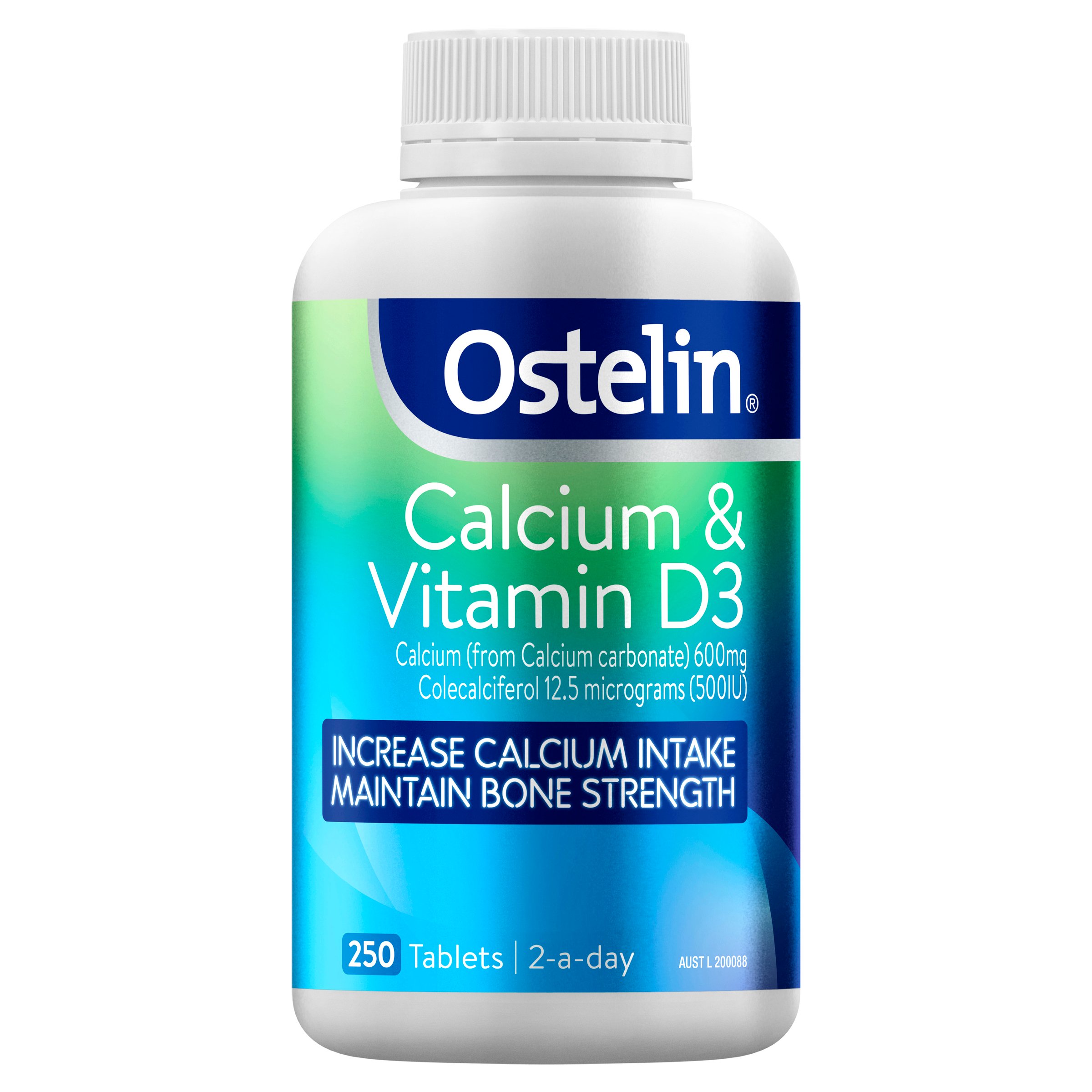 Ostelin Calcium & Vitamin D3 250 tablets - Image 1