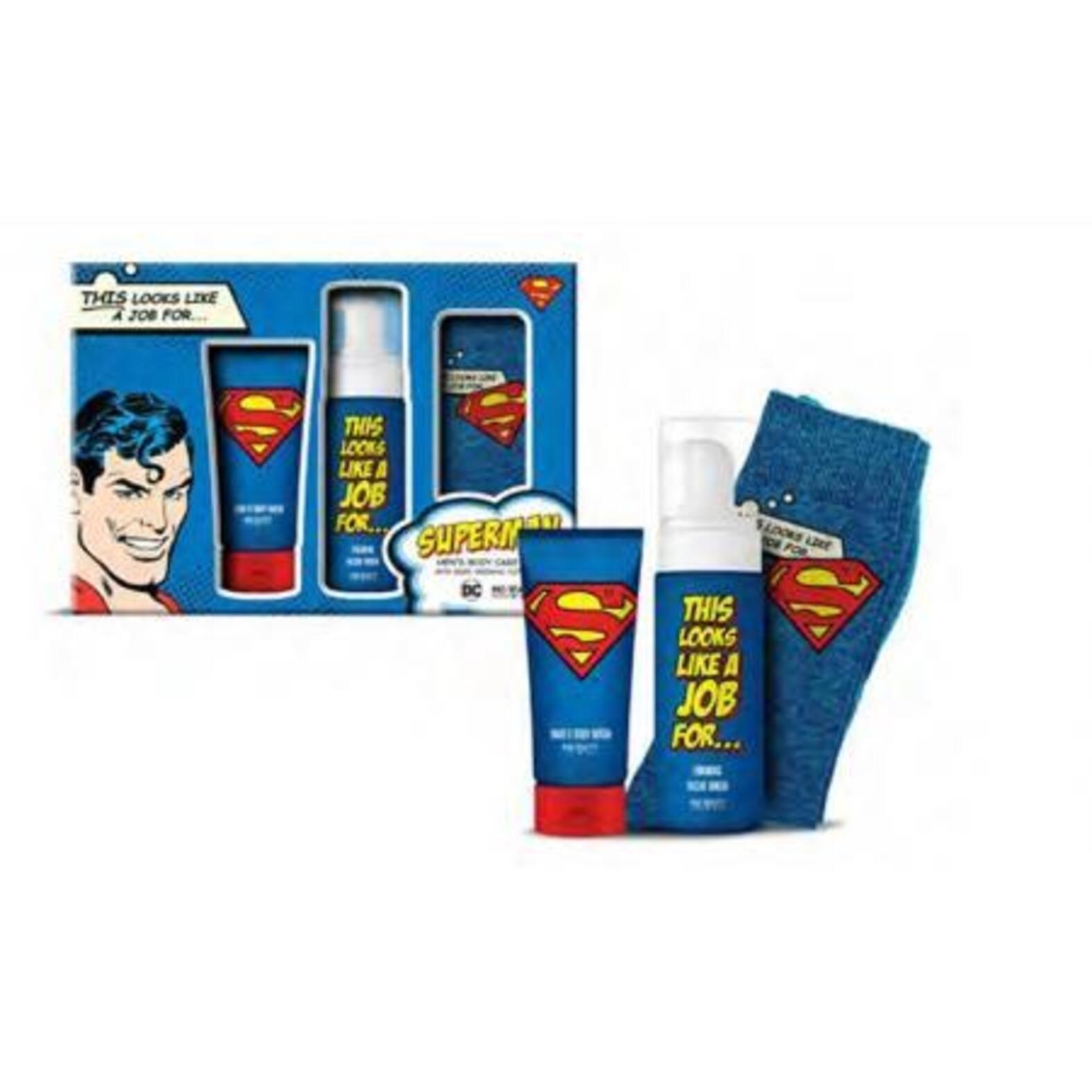 Warner Bros Dc Comics Superman Sock Set 3 piece