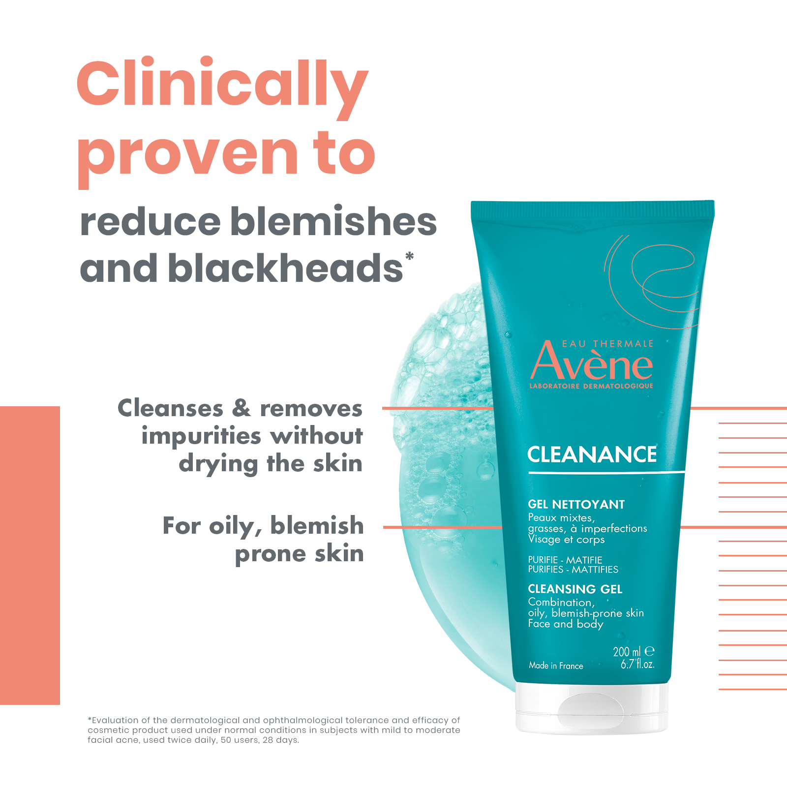 Avene Cleanance Cleansing Gel 200ml - Image 4