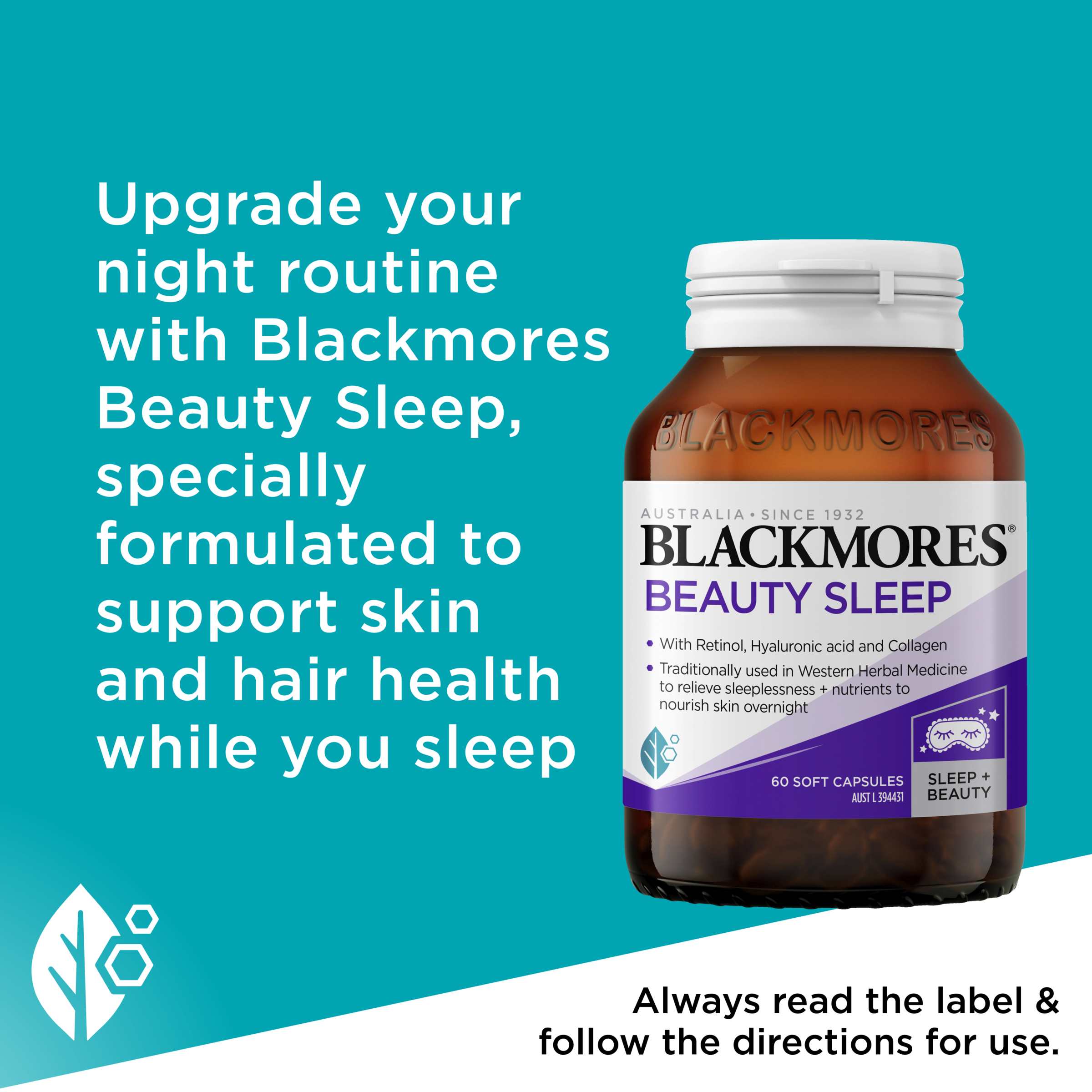 Blackmores Beauty Sleep 60 capsules - Image 6