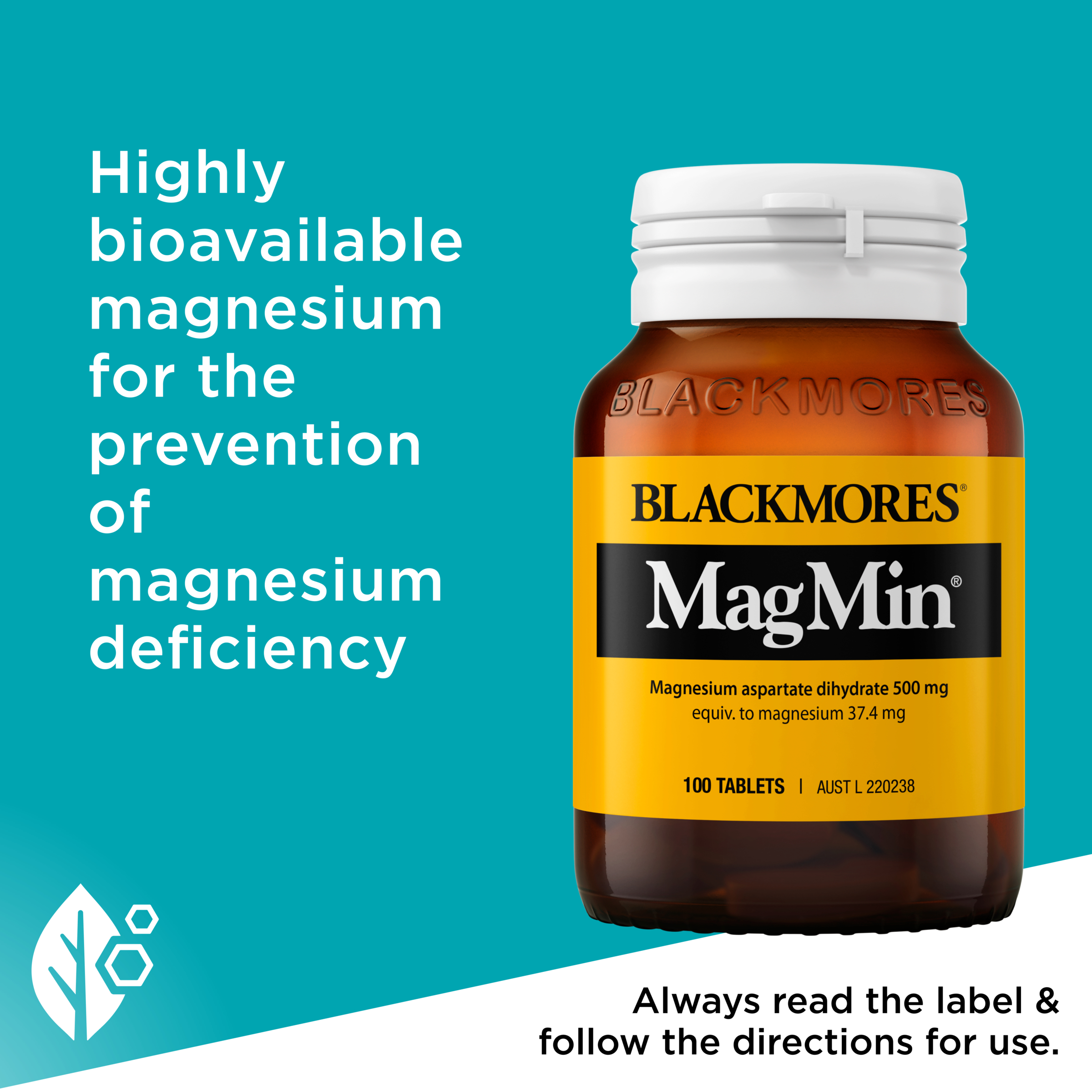 Blackmores MagMin 100 tablets - Image 6