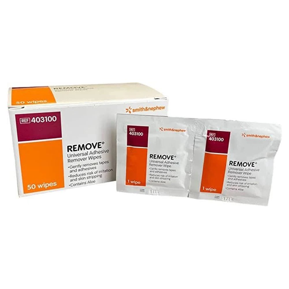 Remove Universal Adhesive Remover 50 wipes - Image 2