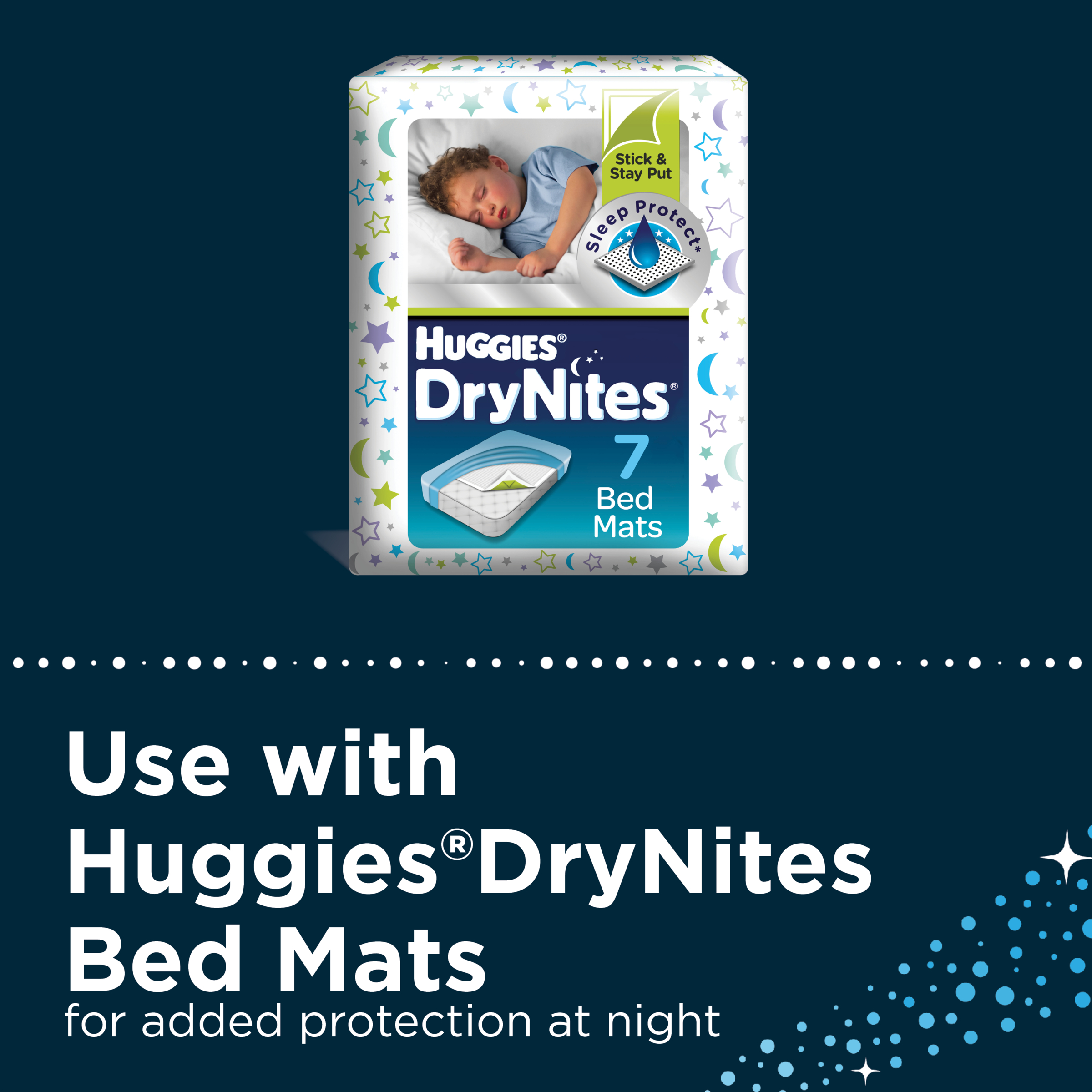 Huggies DryNites Size 5 Boy 8-15 Years 8 pack - Image 6