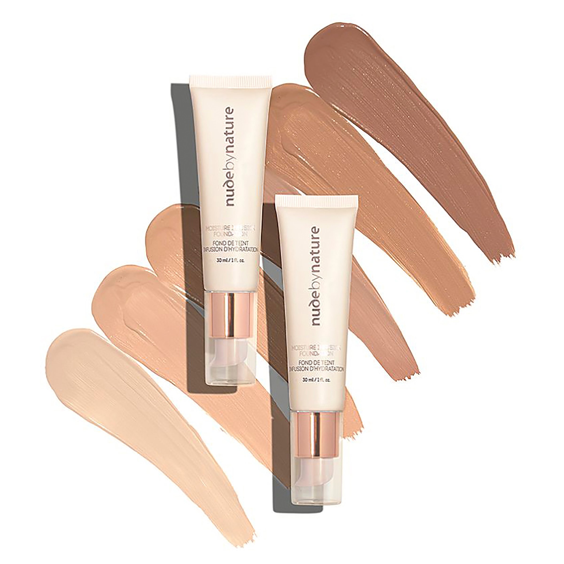 Nude By Nature Moisture Infusion Foundation N4 Silky Beige 30ml - Image 2