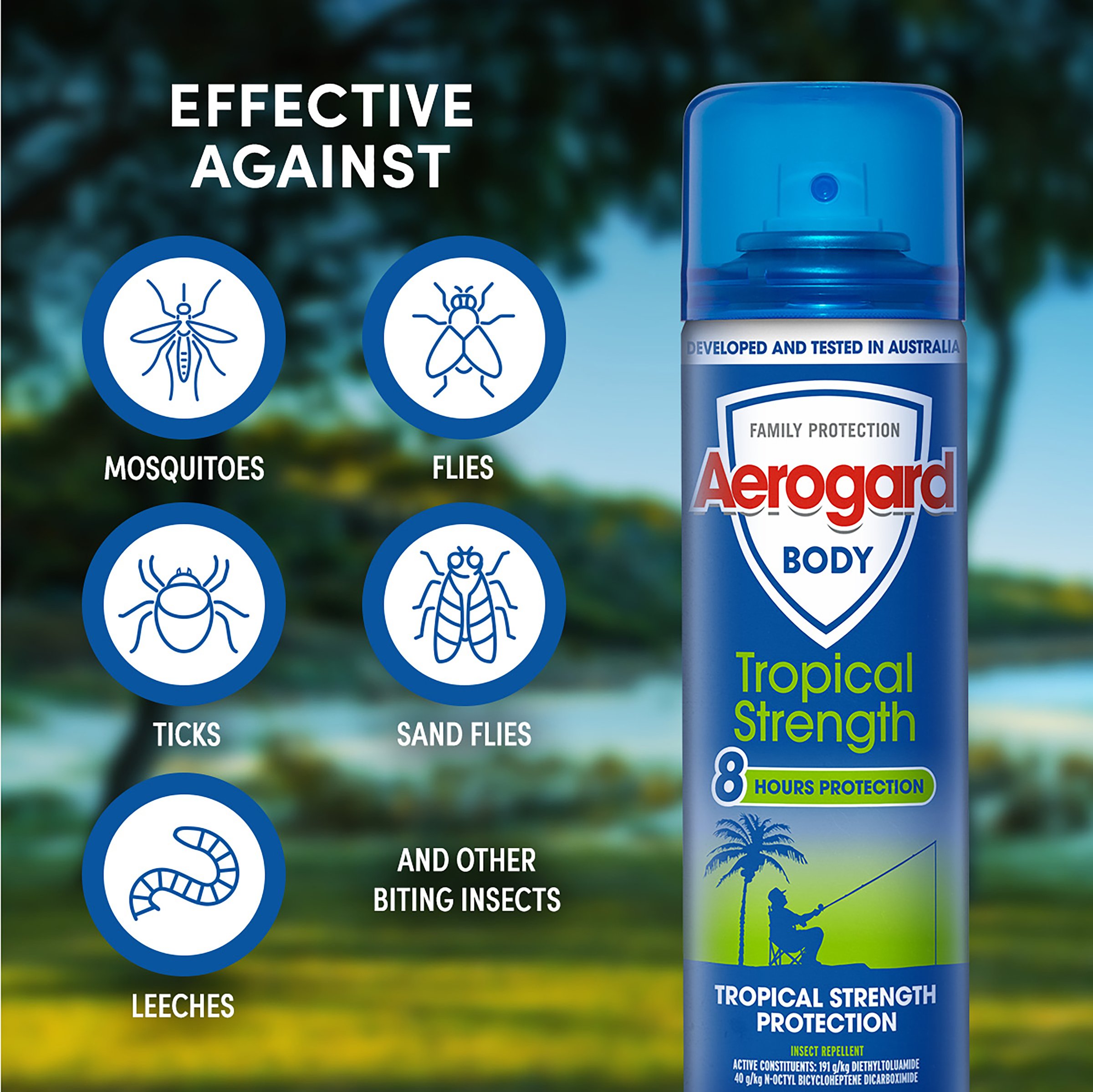 Aerogard Tropical Strength Aerosol 150g - Image 8