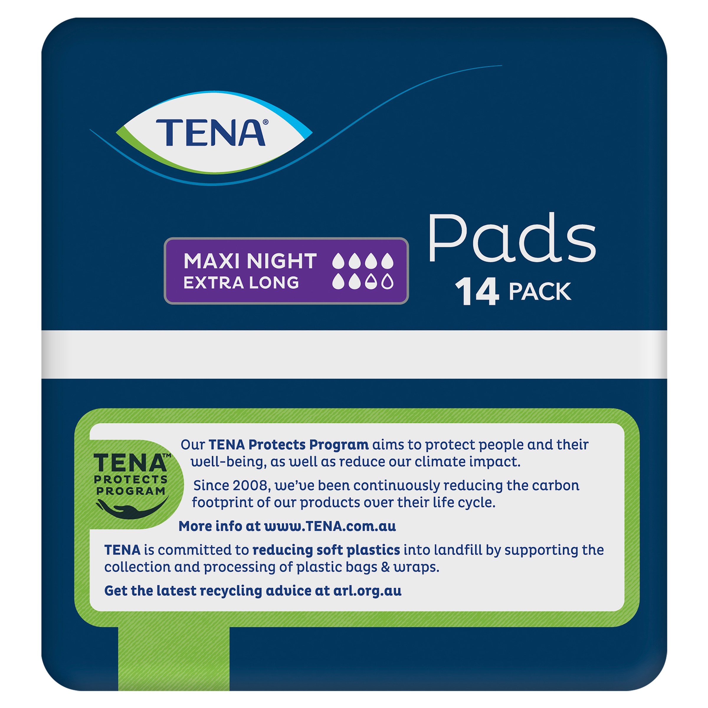 Tena Pads Maxi Night 14 pack - Image 4