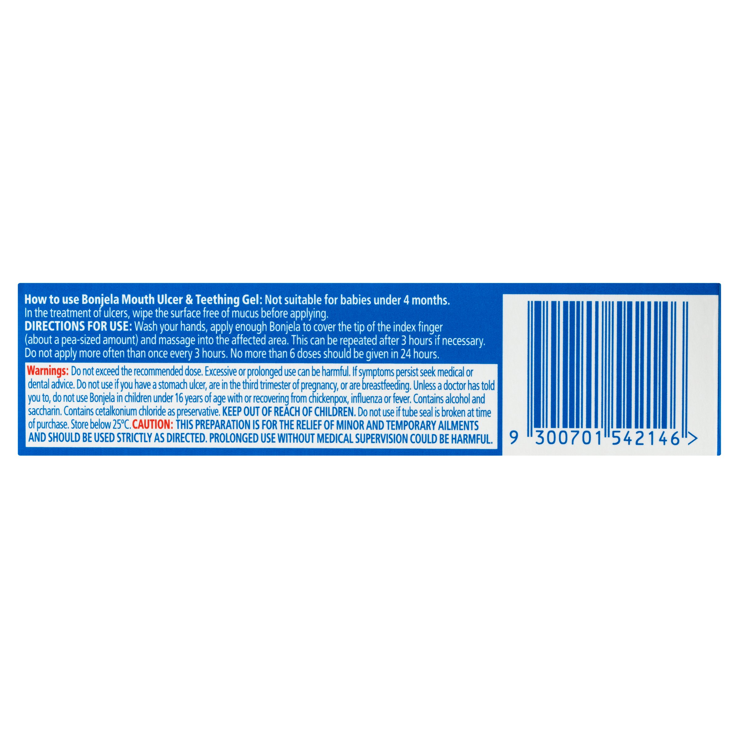 Bonjela Mouth Ulcer Gel 15g - Image 2