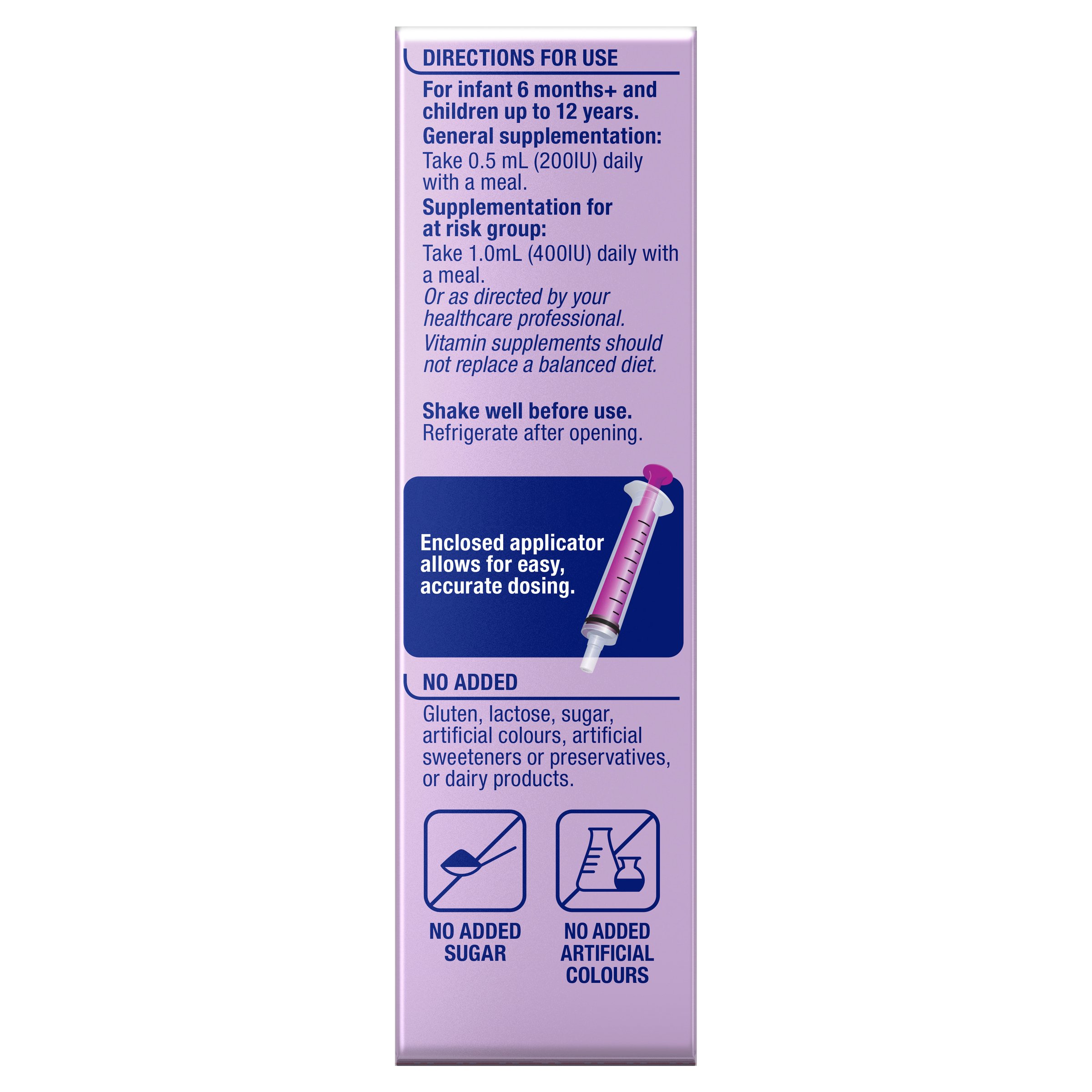Ostelin Kids Vitamin D3 Liquid Strawberry Flavour 20ml - Image 4