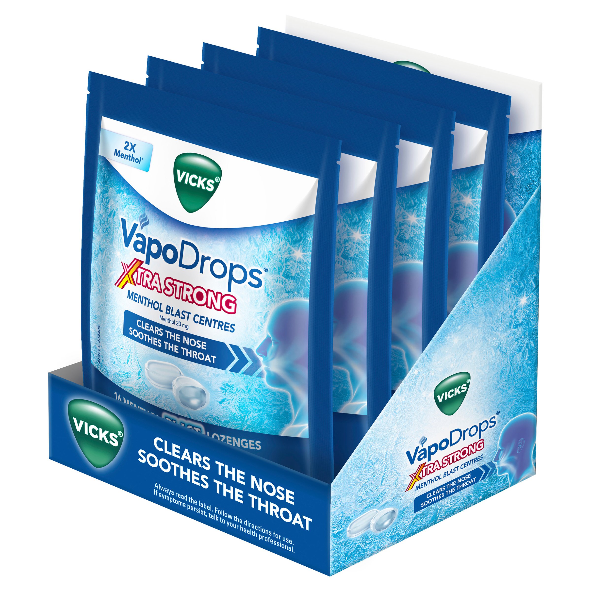 Vicks XtraStrong Menthol 4g - 16 lozenges - Image 5