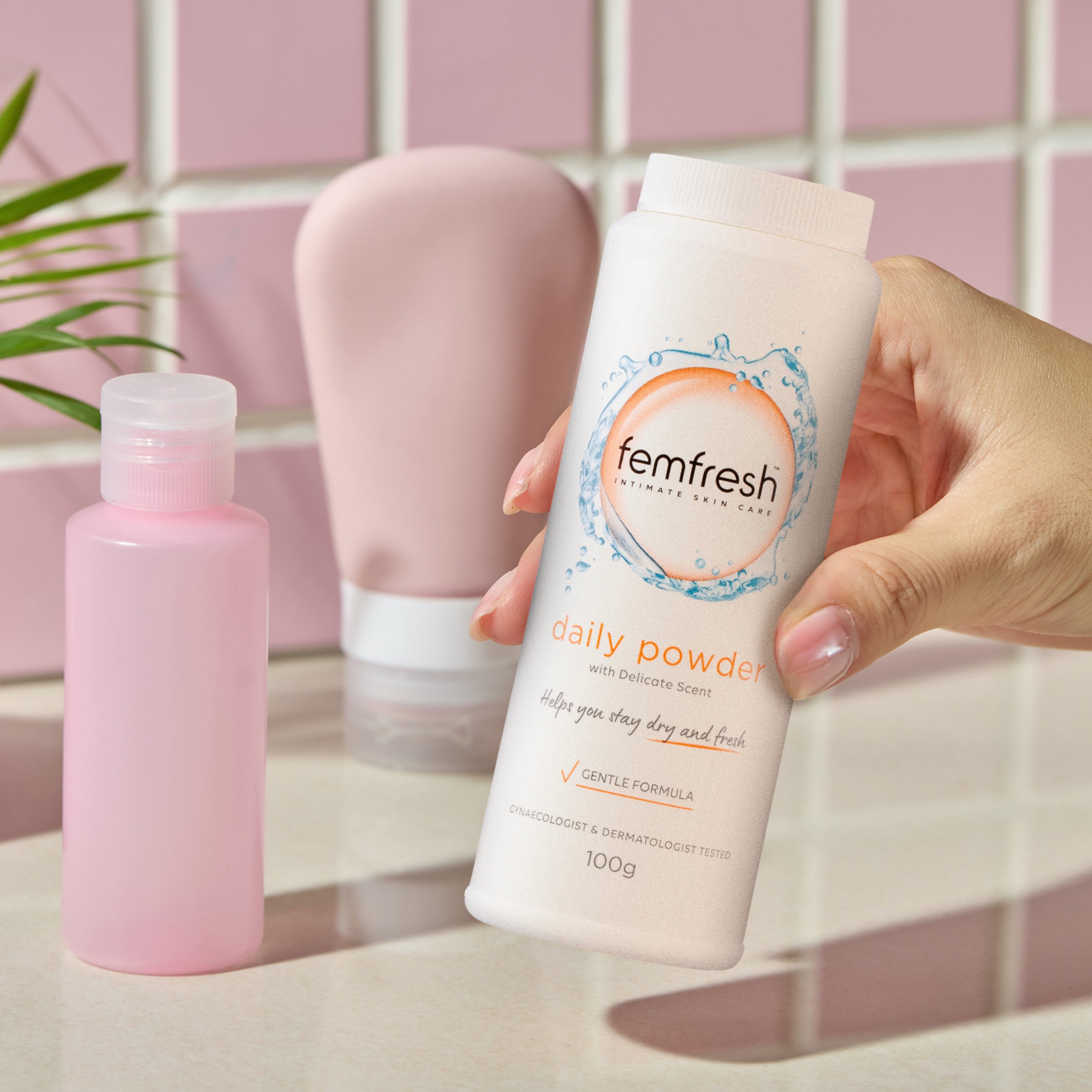 Femfresh Intimate Hygiene Powder Talc Free 100g - Image 4
