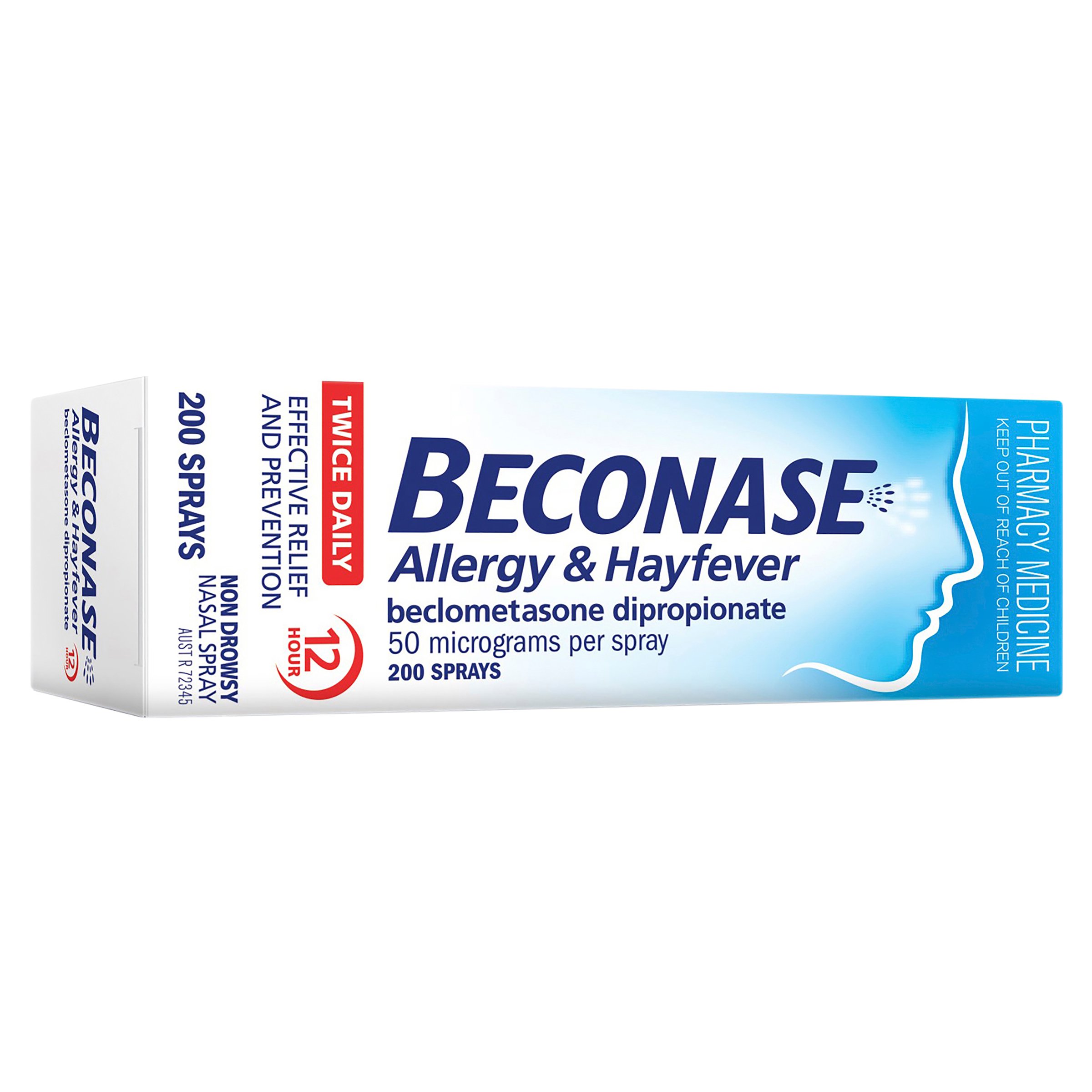 Beconase Allergy & Hayfever Nasal Spray 12 Hour - 200 doses