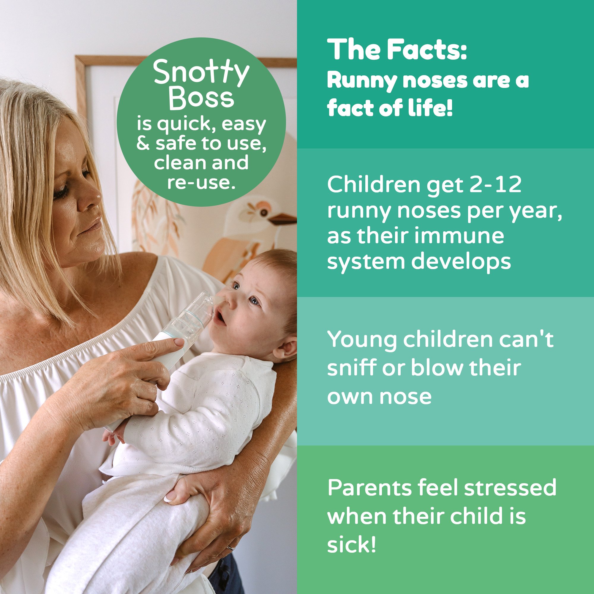 Snotty Boss Nasal Aspirator Kit 1 each - Image 3