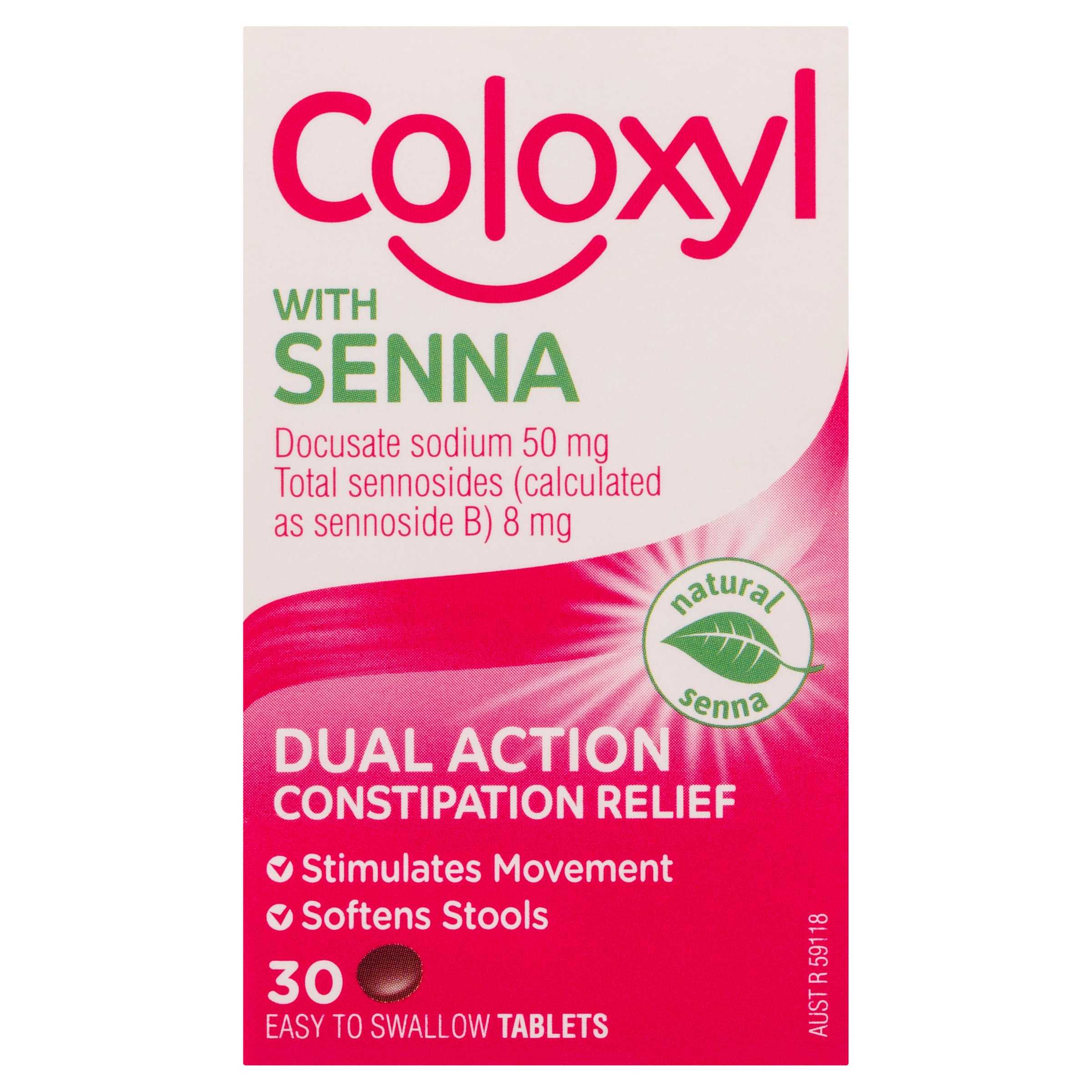 Coloxyl & Senna 30 tablets - Image 1