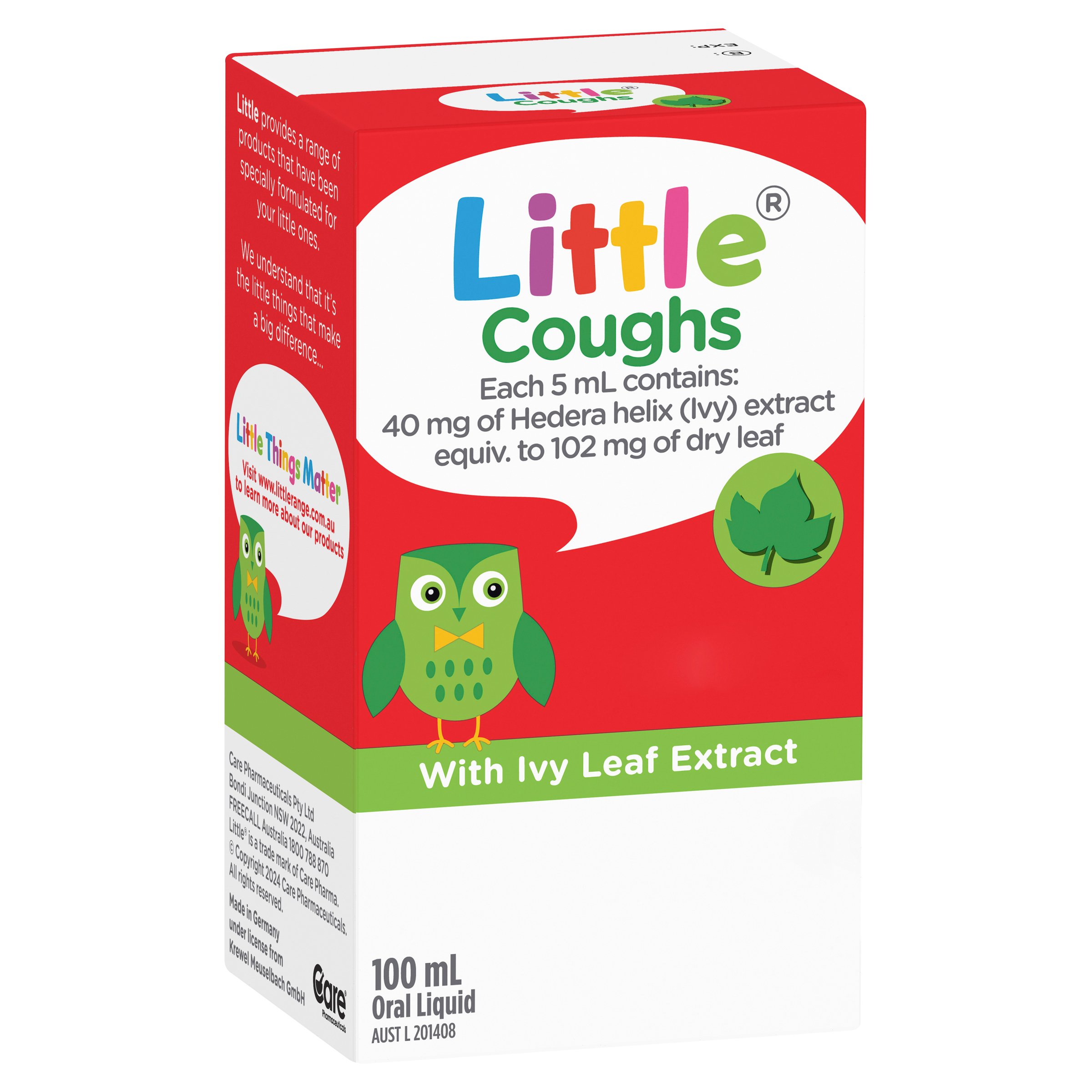 Little Coughs for Coughs & Chesty Congestion Relief 100ml - Image 8