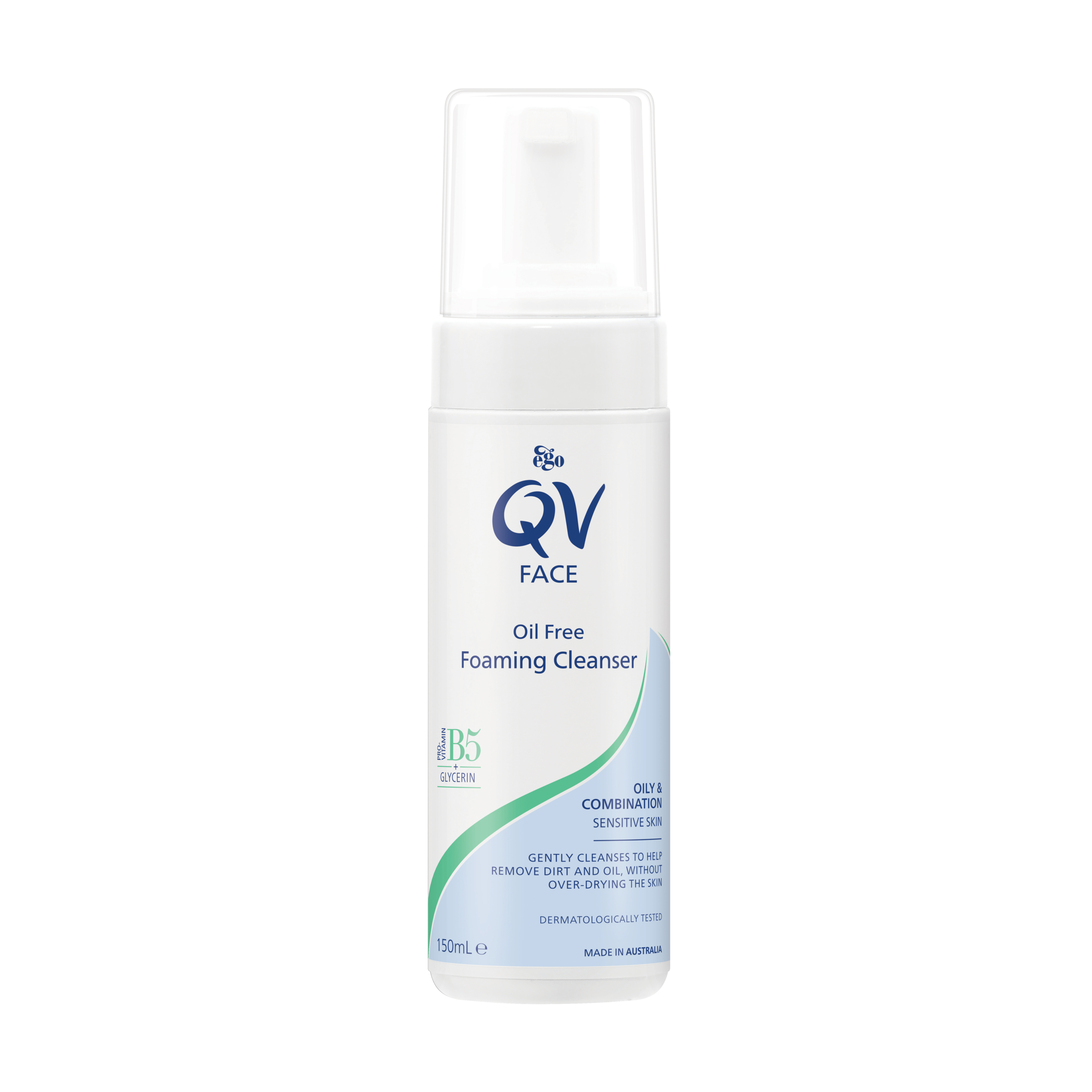 Ego QV Face Oil Free Foam Cleanser 150ml - Image 1