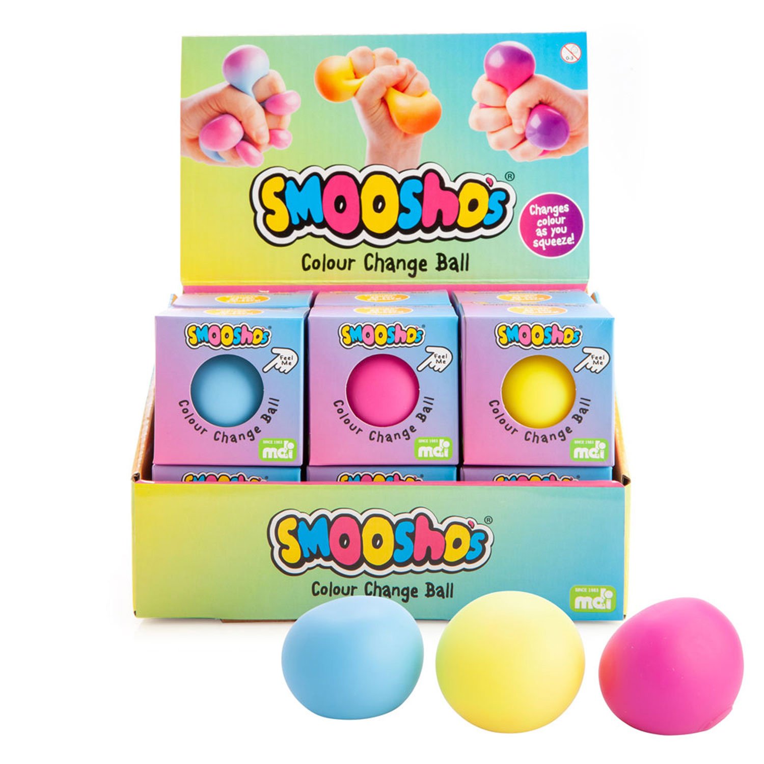 Smooshos Colour Change Ball 1 each