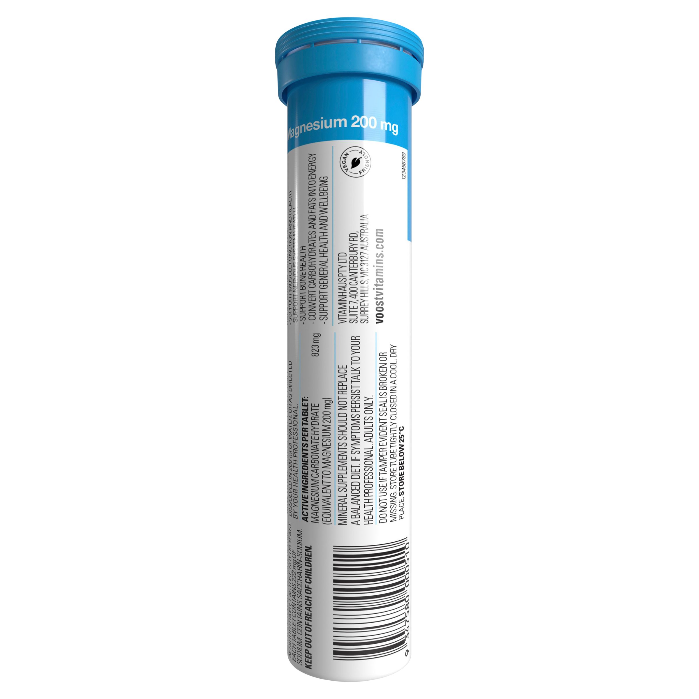 Voost Magnesium Effervescent 20 tablets - Image 2