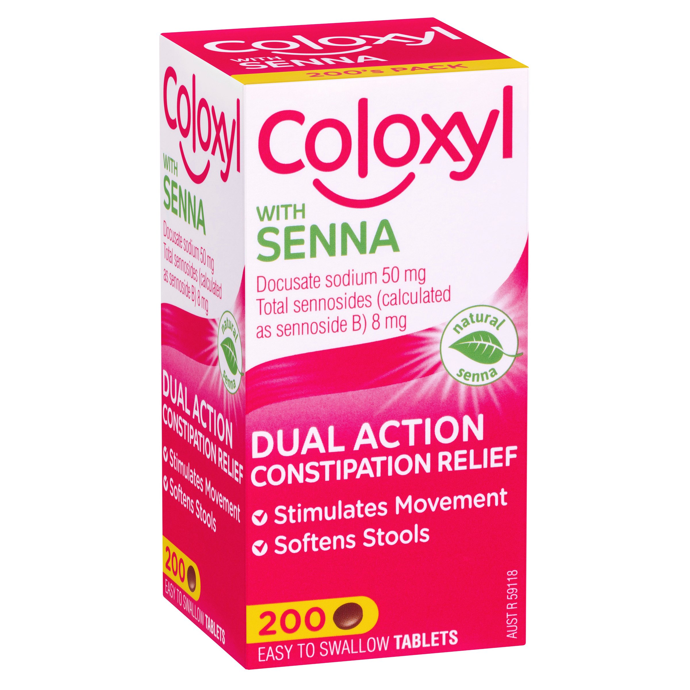 Coloxyl With Senna 200 tablets - Image 15