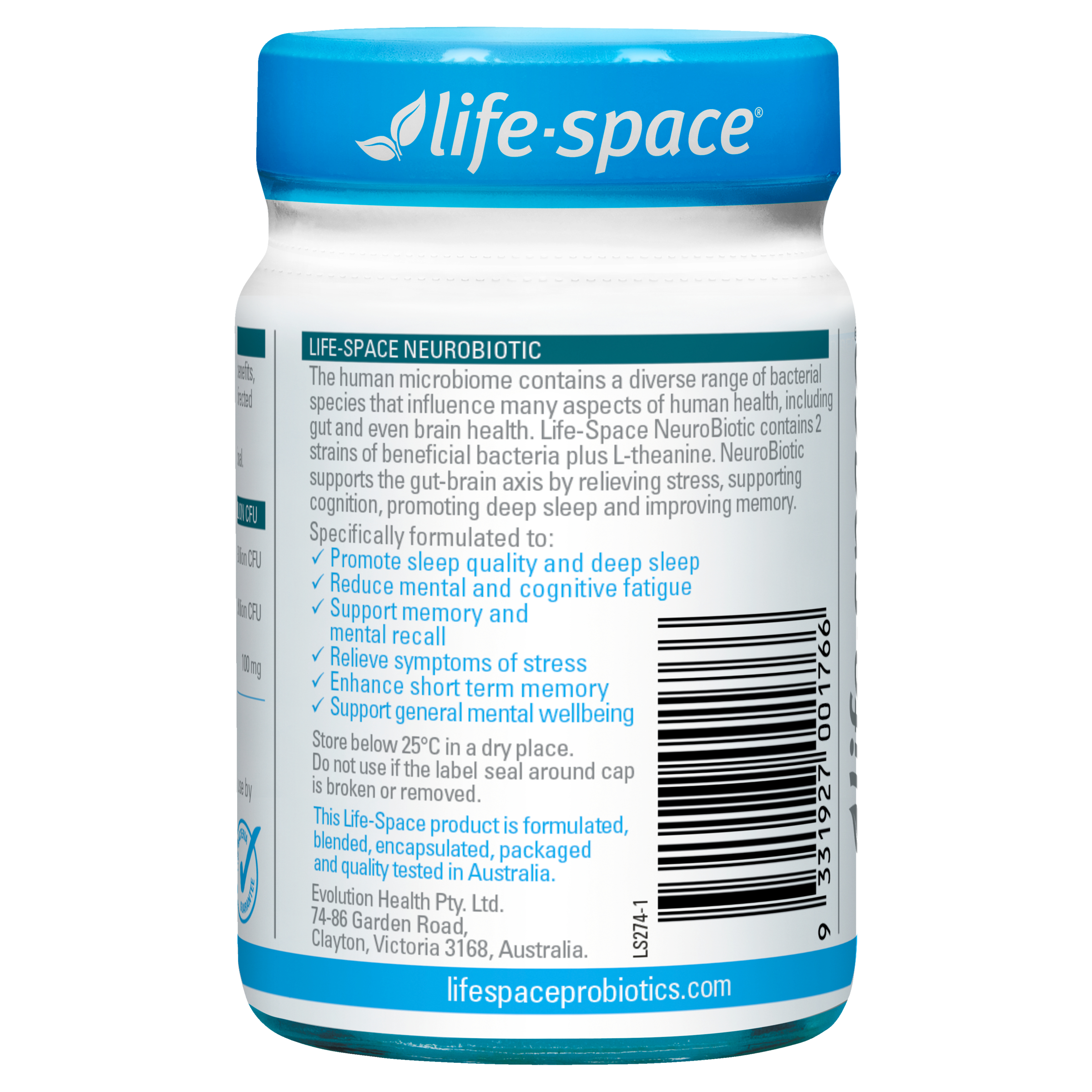 Life-Space NeuroBiotic 30 capsules - Image 3