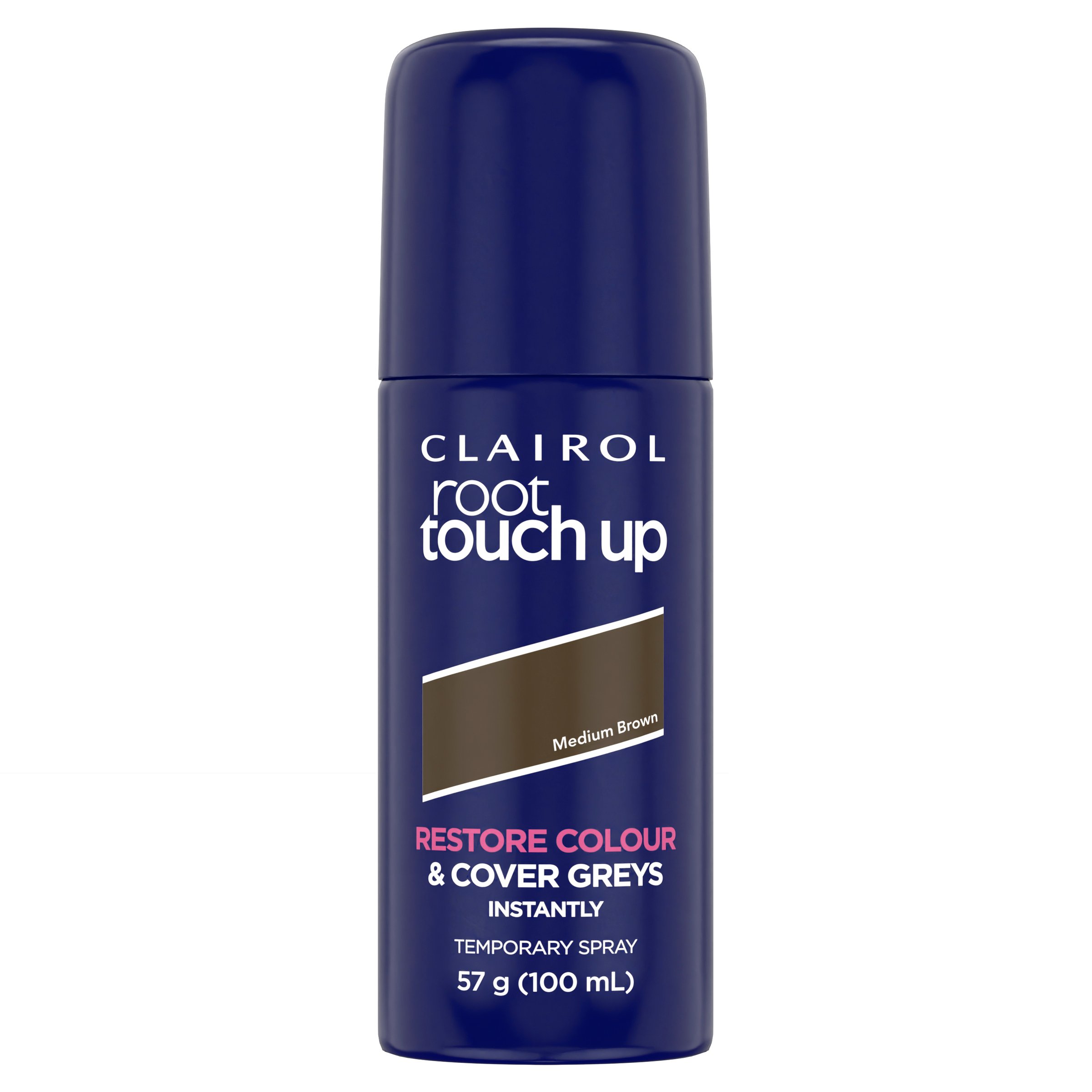 Clairol Nice'n Easy Root Touch Up Spray Medium Brown 1 pack - Image 1