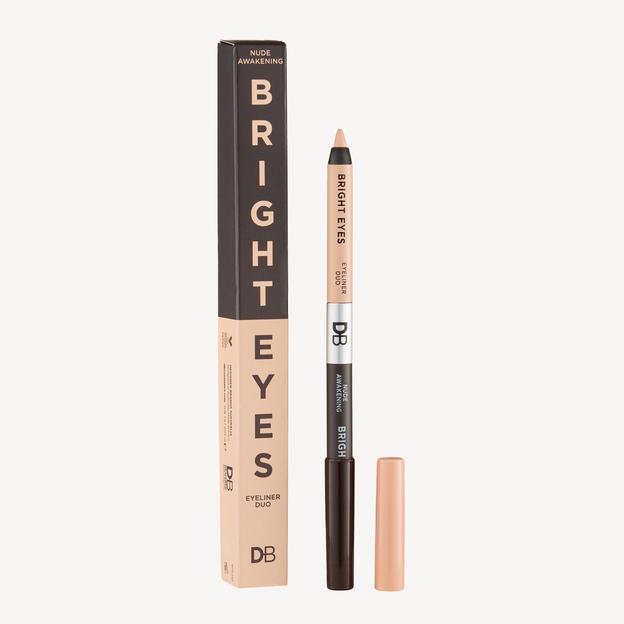 Designer Brands Bright Eyes Pencil Duo Nude Awakening 1 each