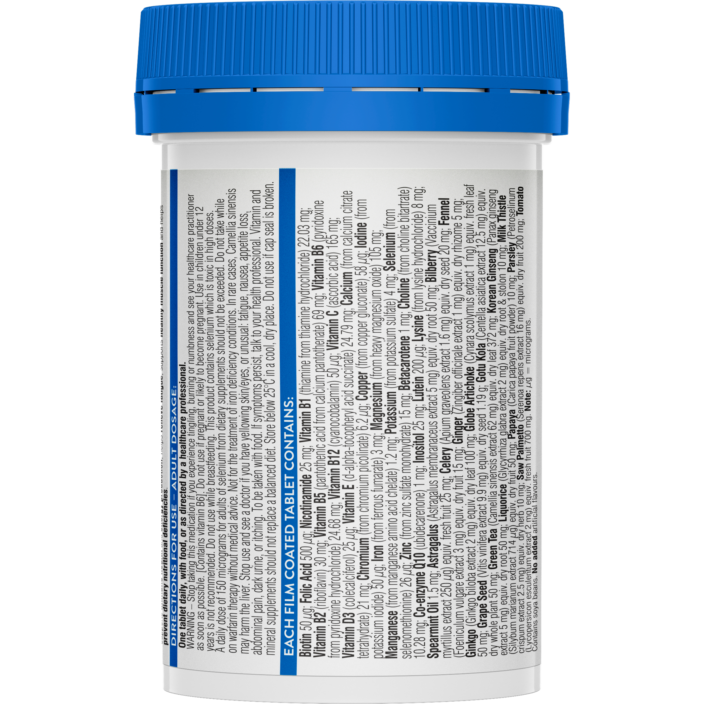 Swisse Ultivite Men's Multivitamin 60 tablets - Image 2