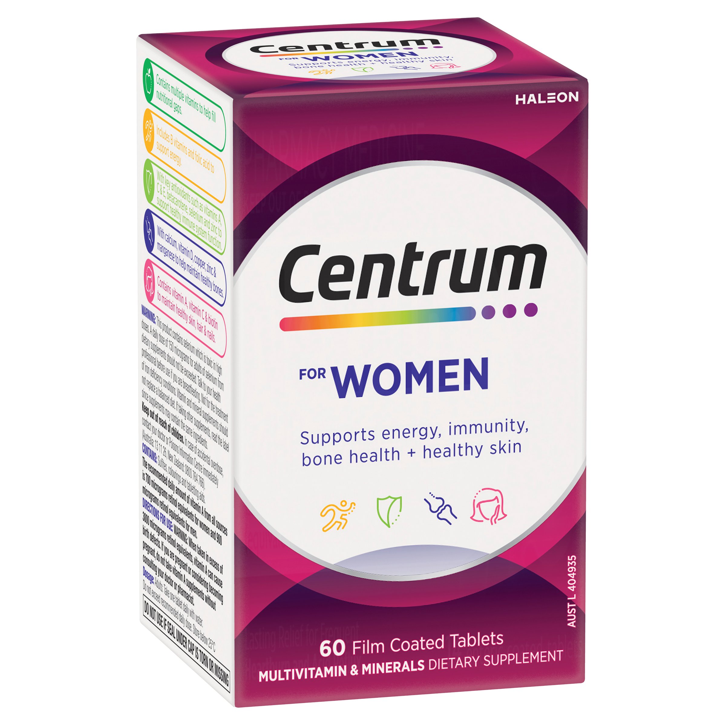 Centrum For Women 60 tablets - Image 9