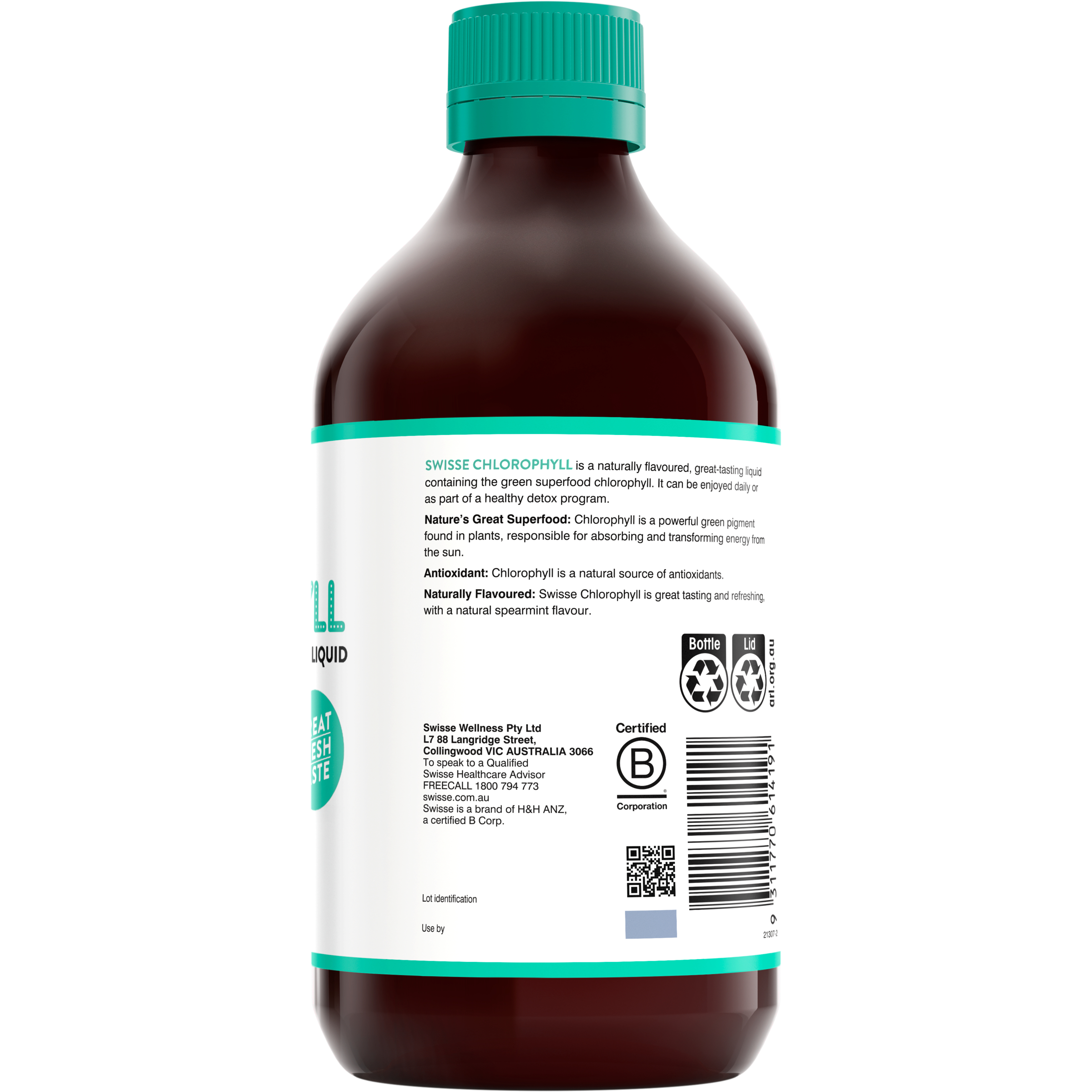 Swisse Chlorophyll Spearmint 500ml - Image 3