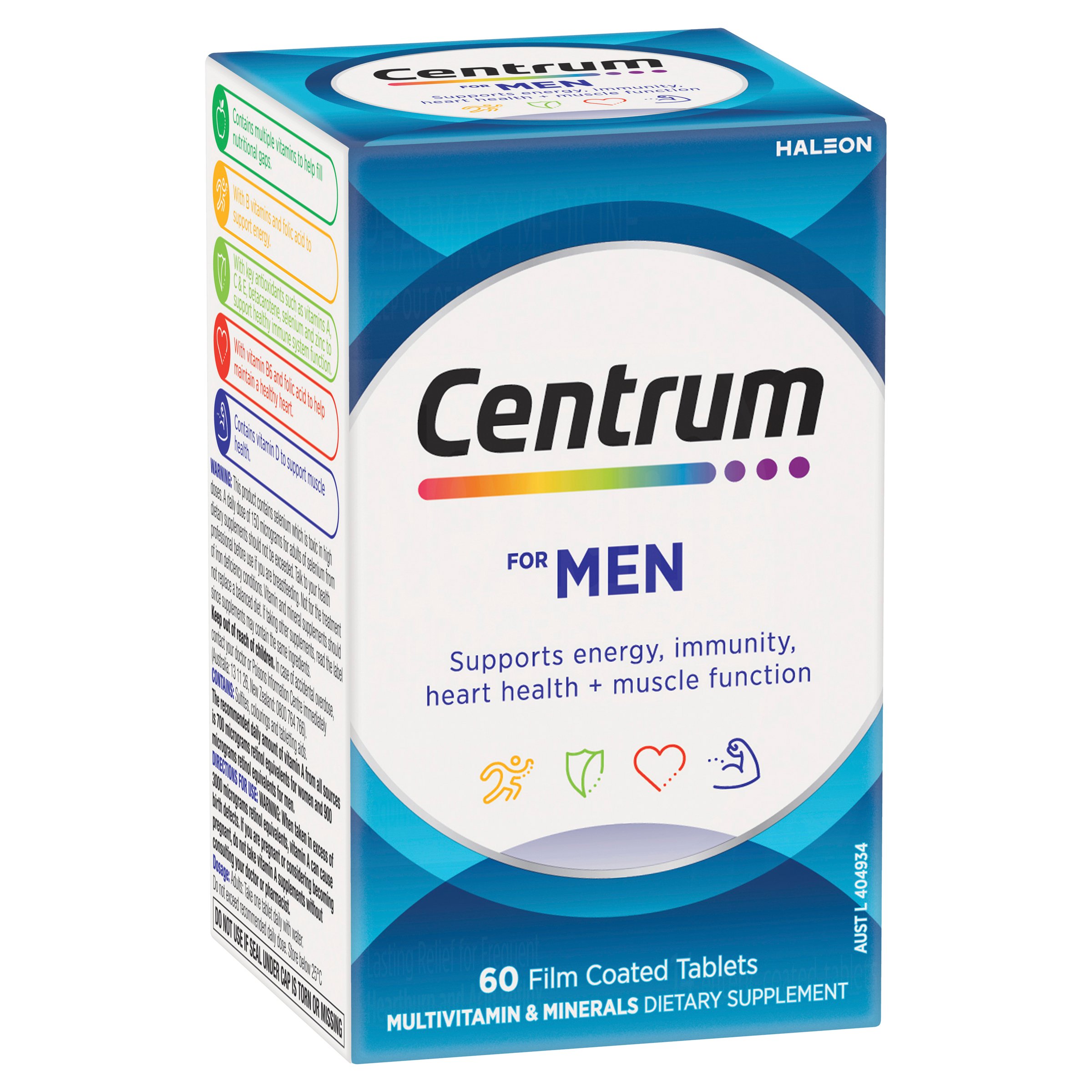 Centrum For Men 60 tablets - Image 8