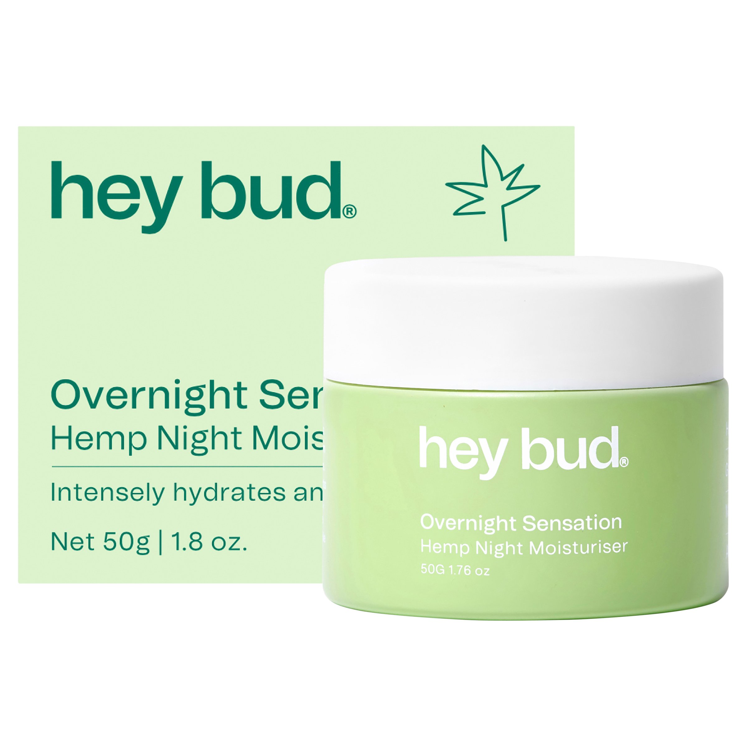 Hey Bud Night Moisturiser 50g - Image 2