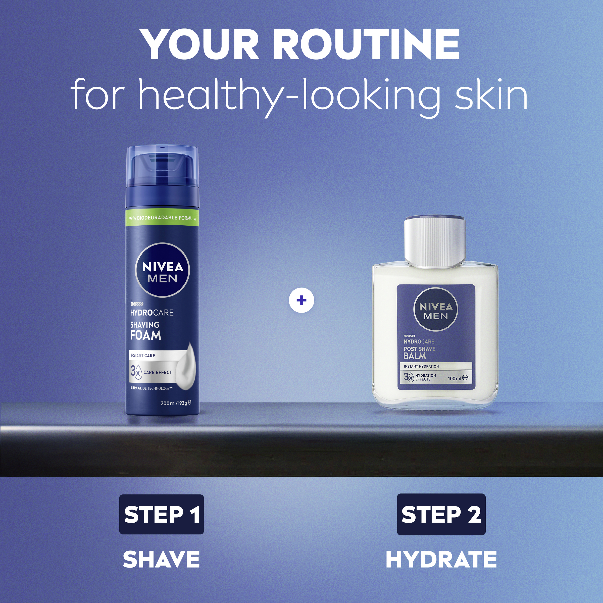 Nivea Men Hydrocare Shave Foam 200ml - Image 4