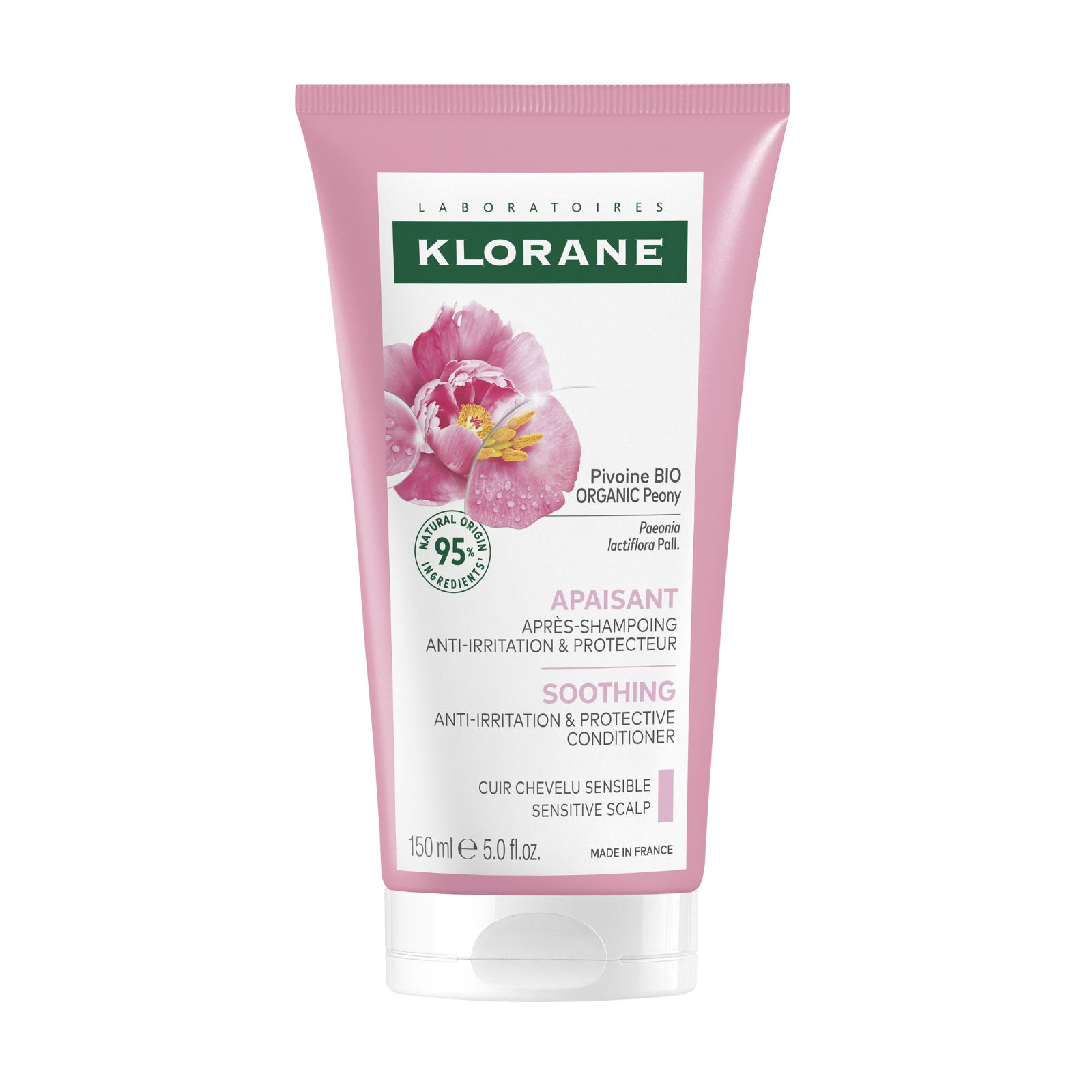 Klorane Conditioner Gel with Peony 150ml - Image 1