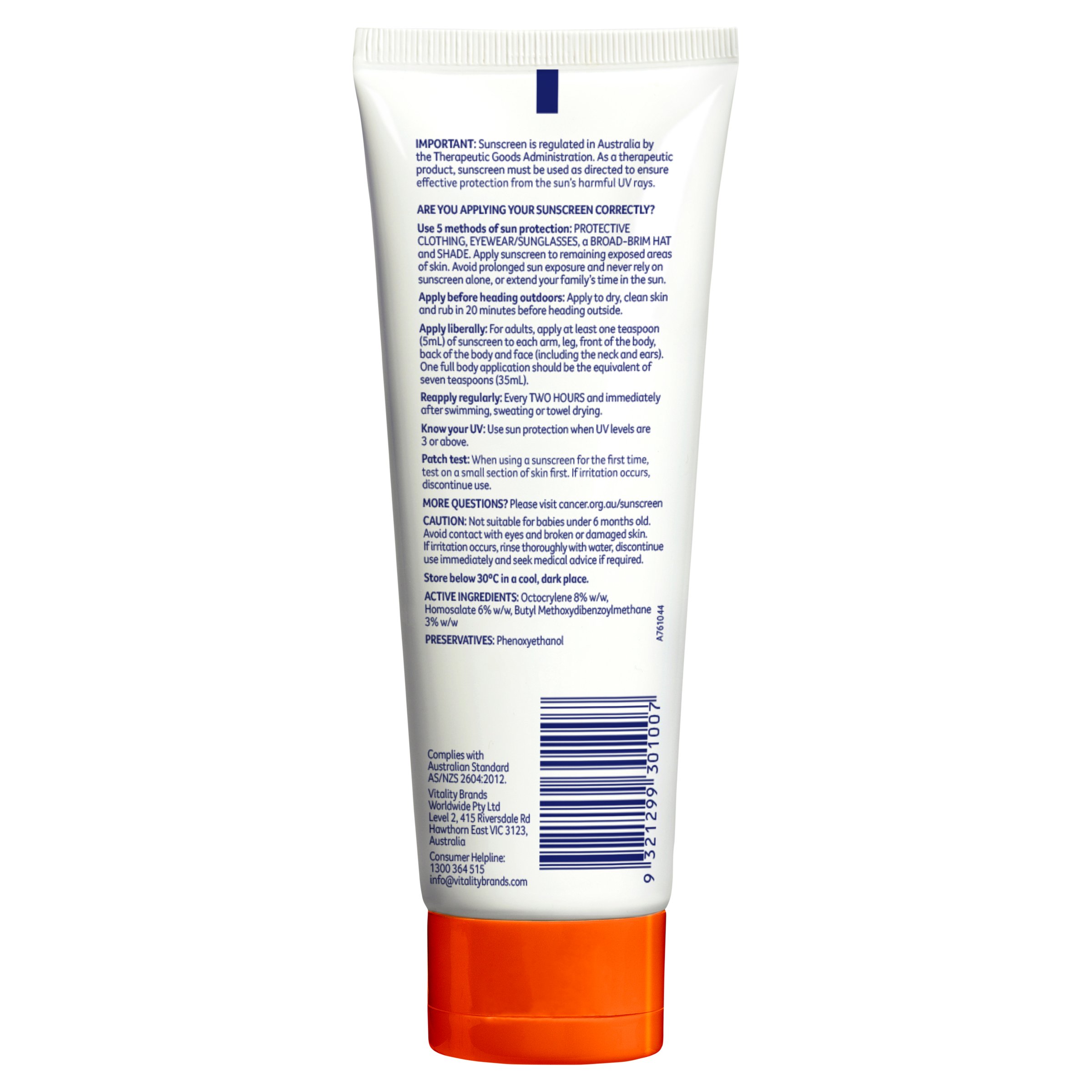 Cancer Council Everyday Value SPF50 - 110ml - Image 2