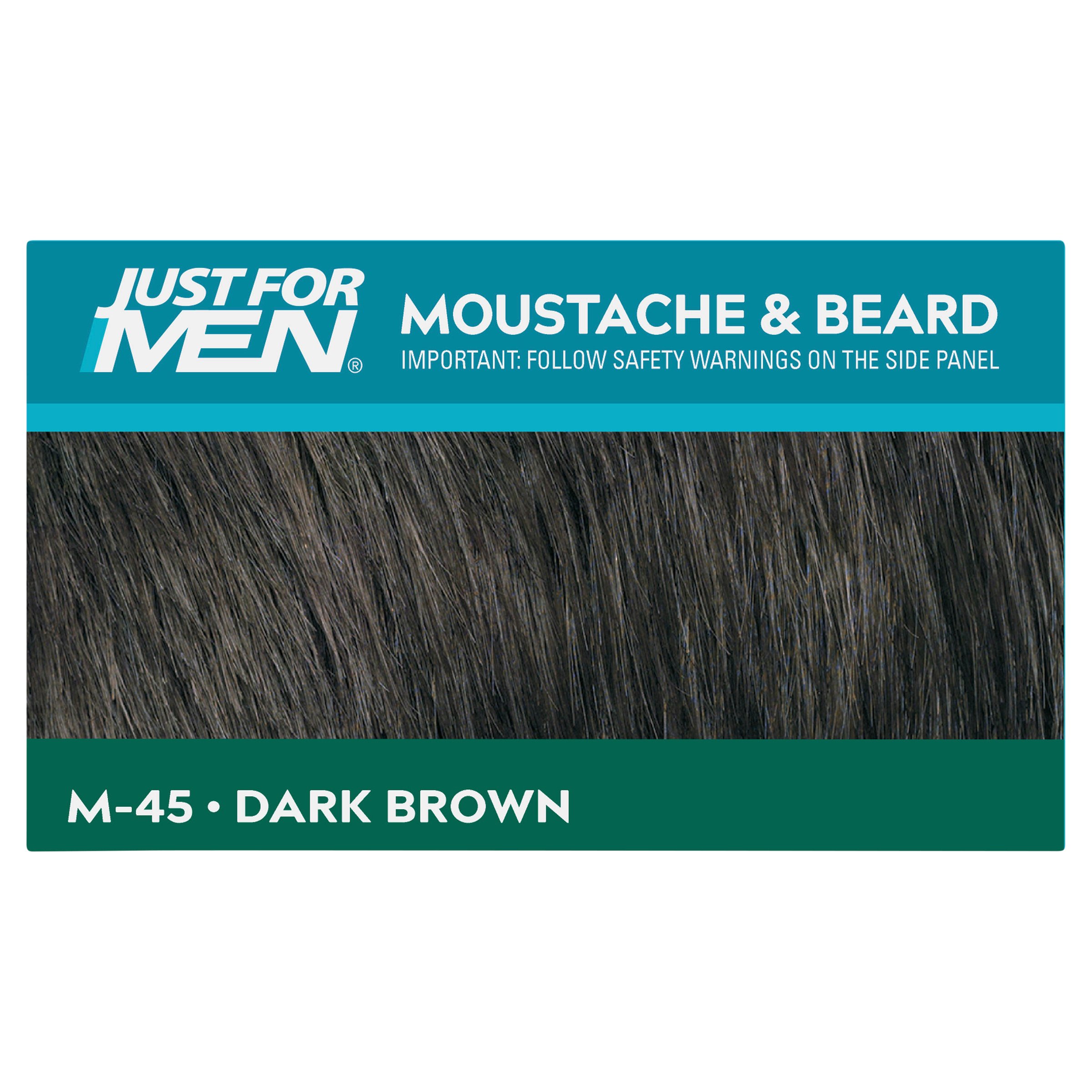 Just For Men Brush-In Colour Gel Beard Dark Brown-Black 1 pack - Image 4