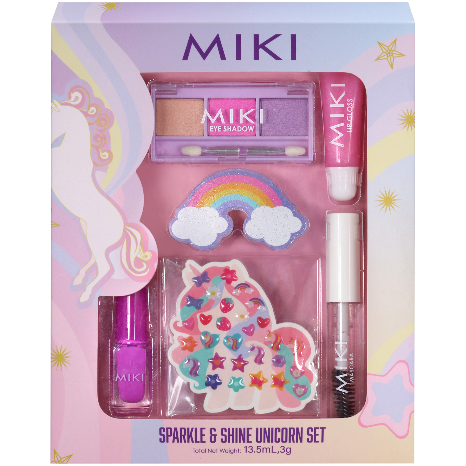 Miki Sparkle & Shine Unicorn Set 6 piece