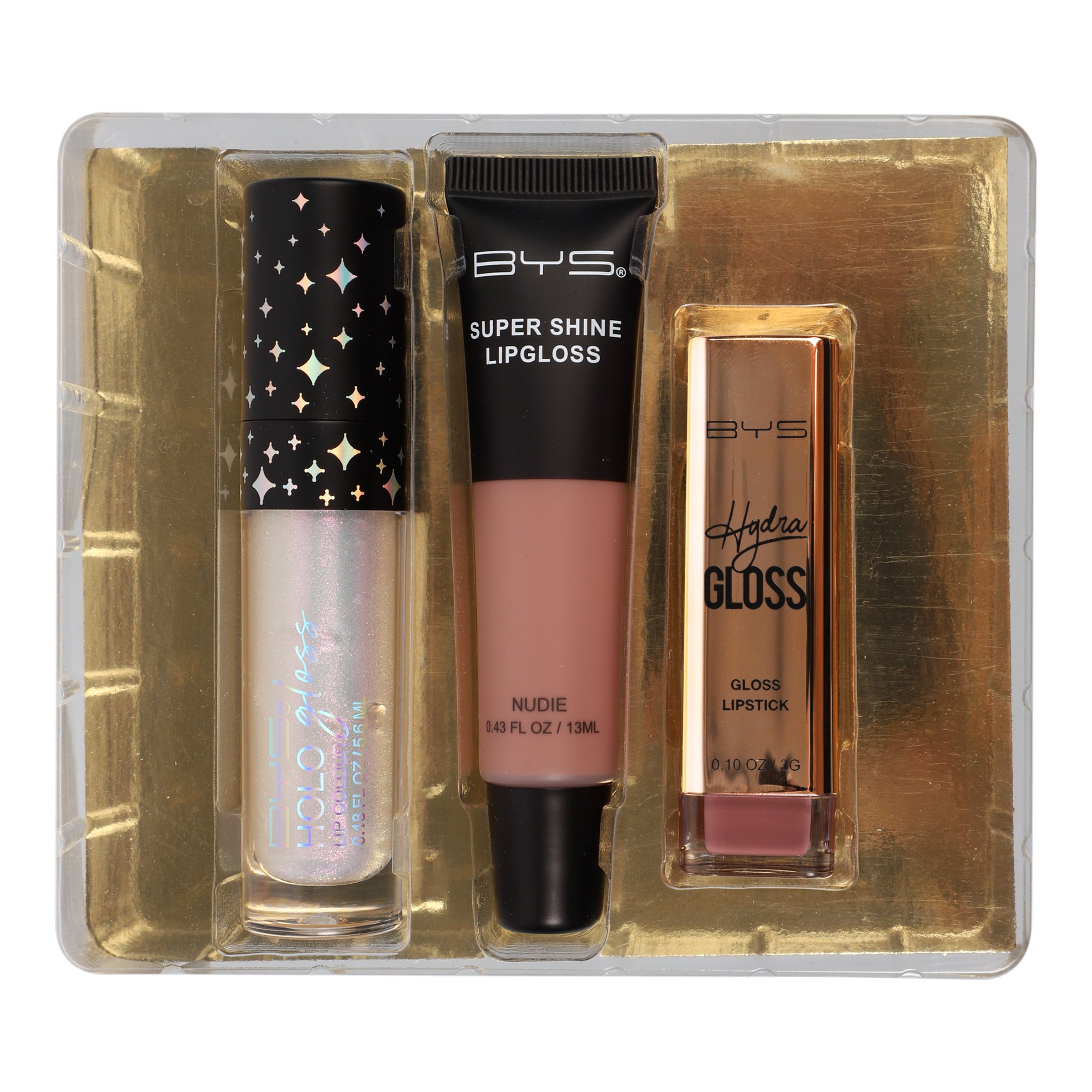 BYS Glitter Trio Lip Kit 3 piece - Image 2