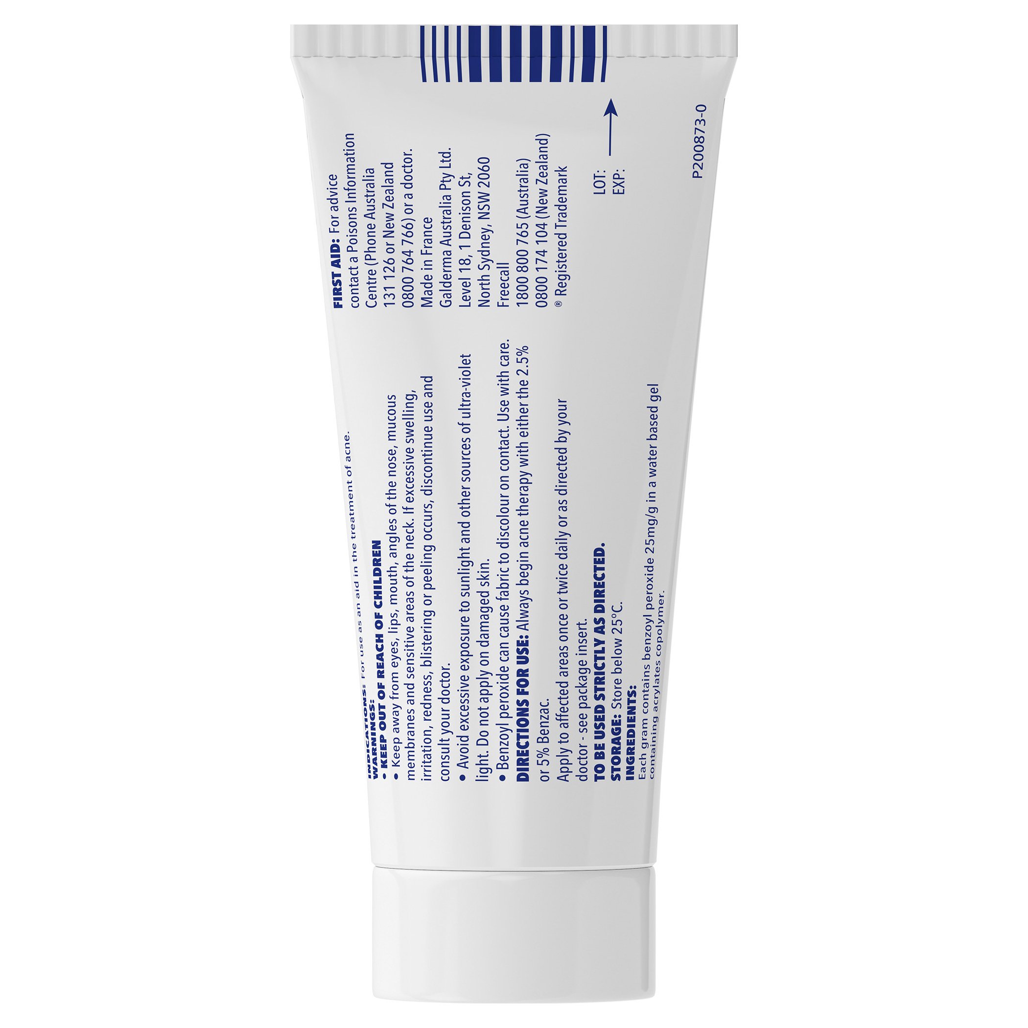 Benzac AC Gel 2.5% - 60g - Image 9