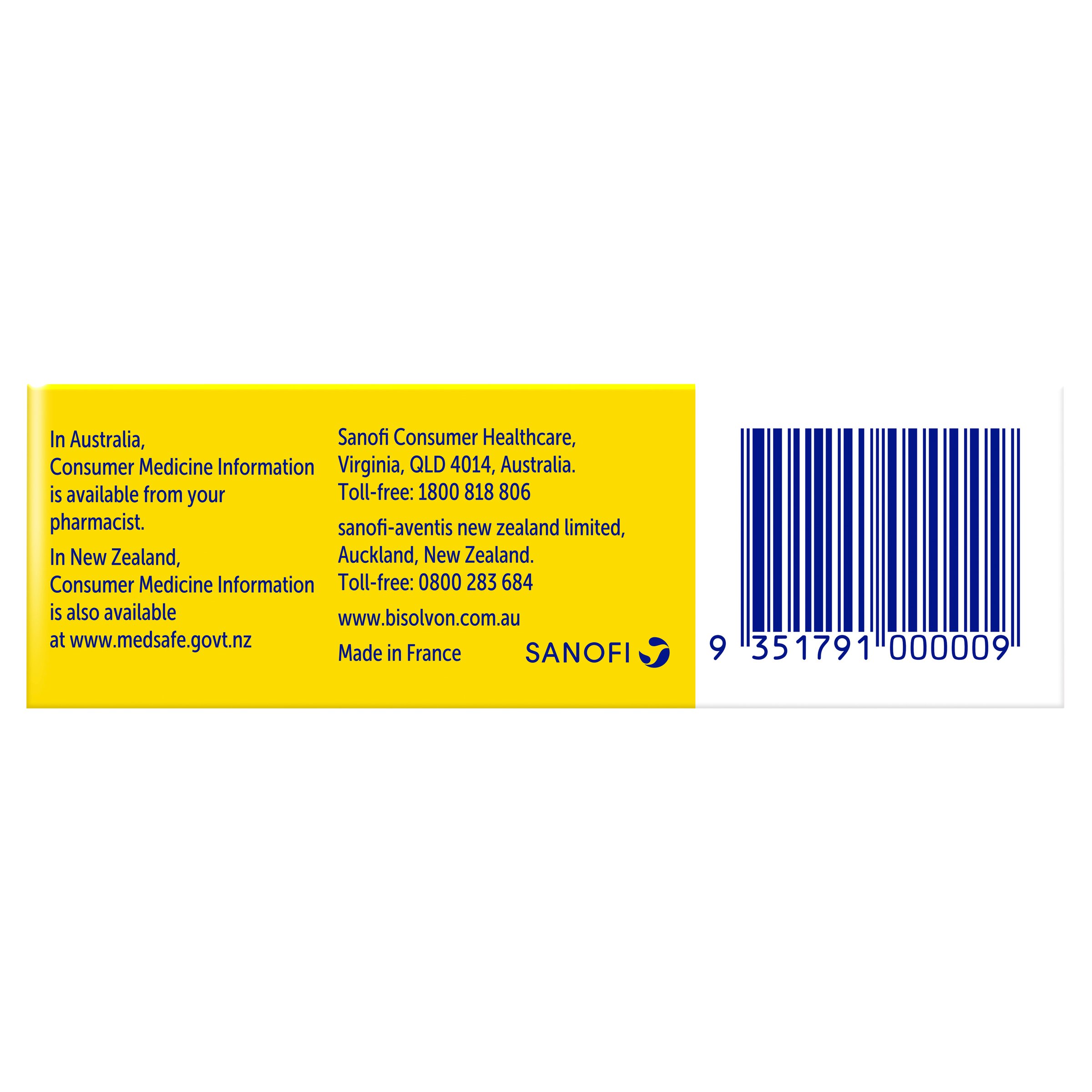 Bisolvon Chesty Forte 8mg - 50 tablets - Image 4