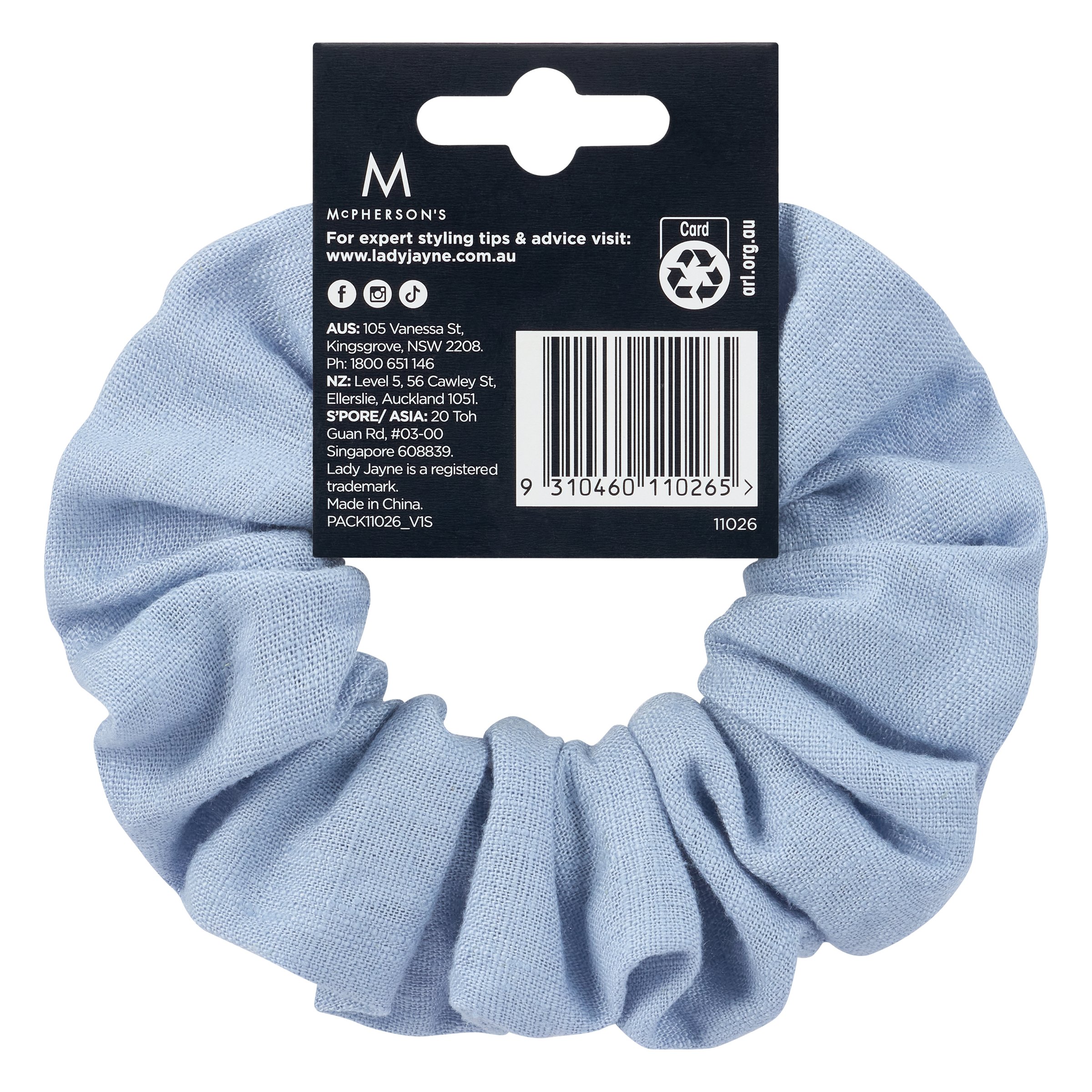 Lady Jayne Satin Scrunchie 1 each - Image 8
