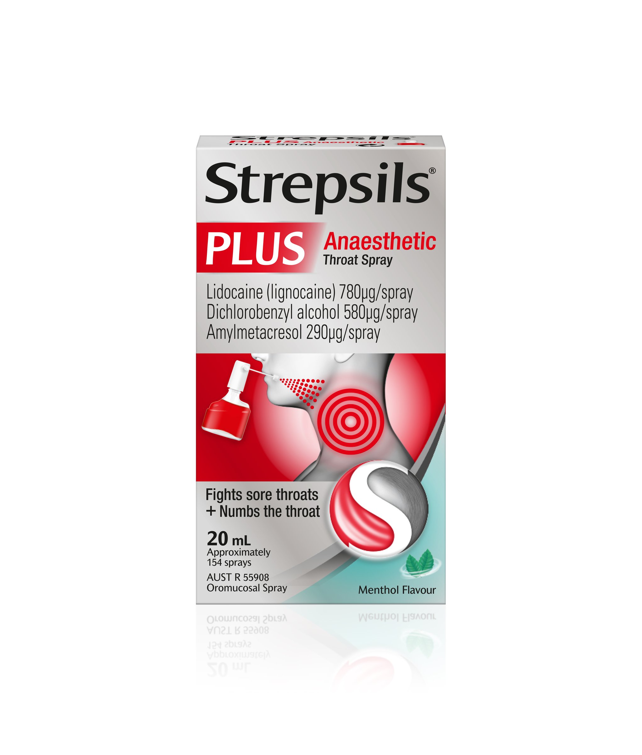 Strepsils Plus Anaesthetic Throat Spray 20ml - Image 6