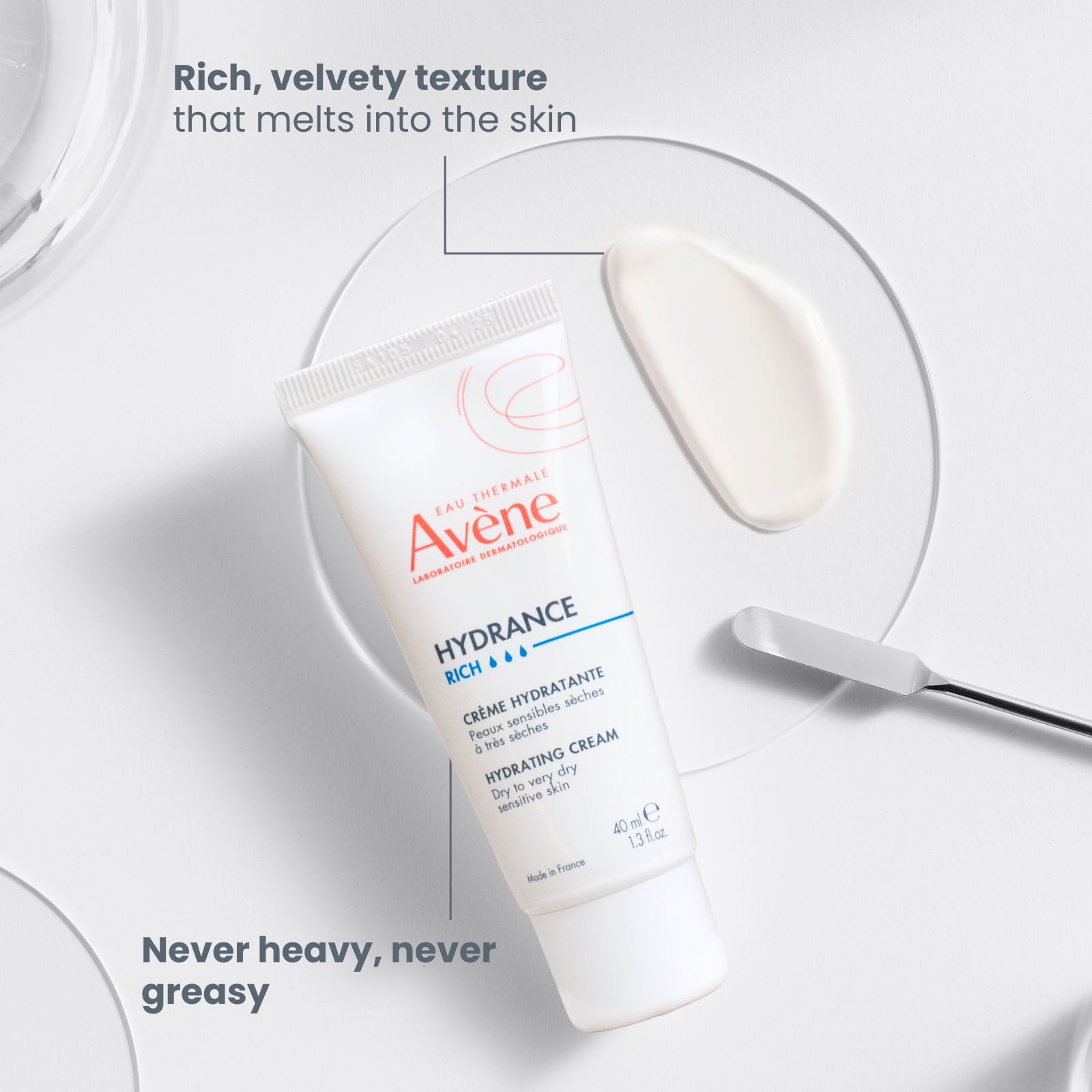 Avene Hydrance Hydrating Rich Cream 40ml - Image 4