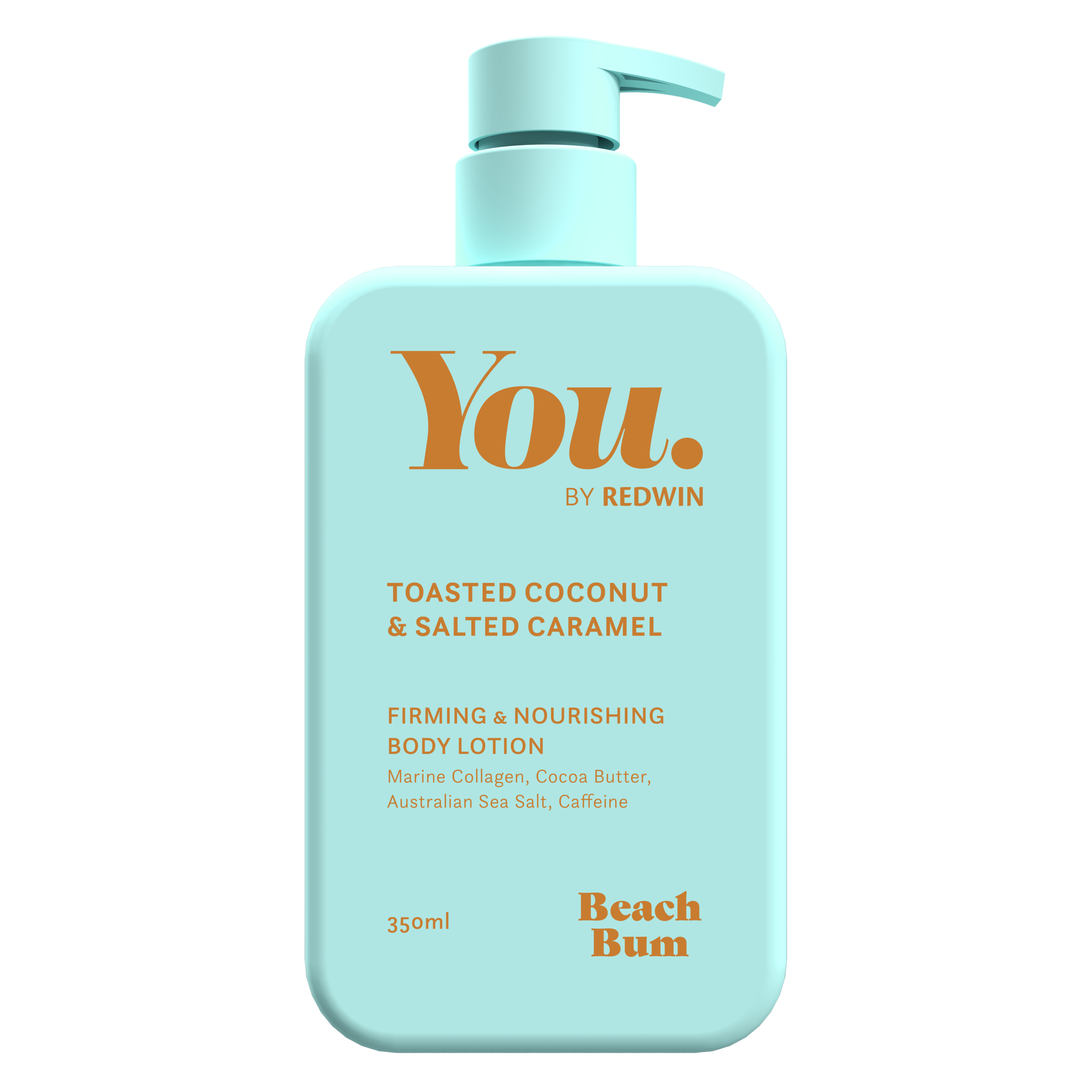 You By Redwin Beach Bum Toasted Coconut & Salted Caramel Body Lotion 350ml - Image 1