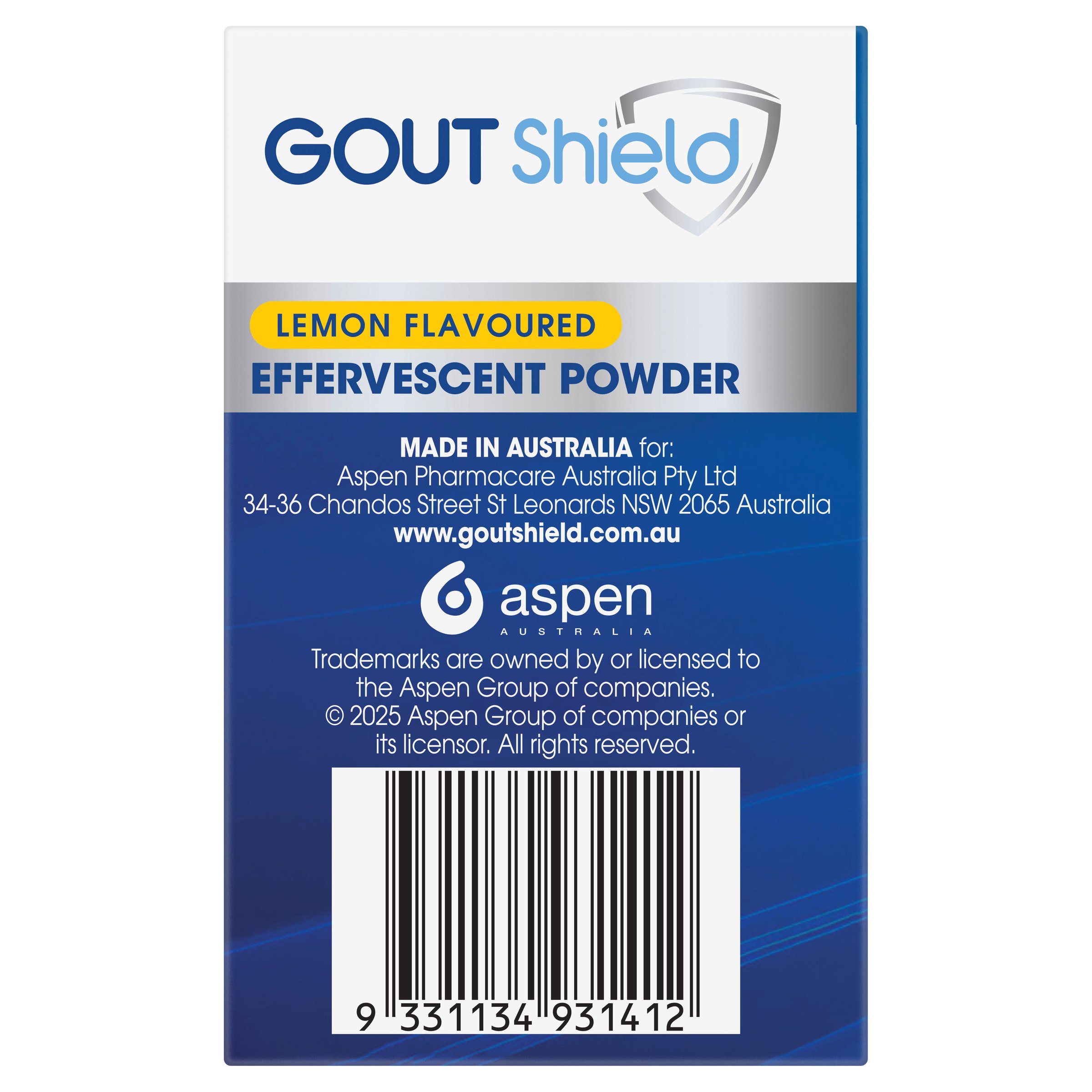 Gout Shield Effervescent Powder Lemon Flavoured 28 sachets - Image 4