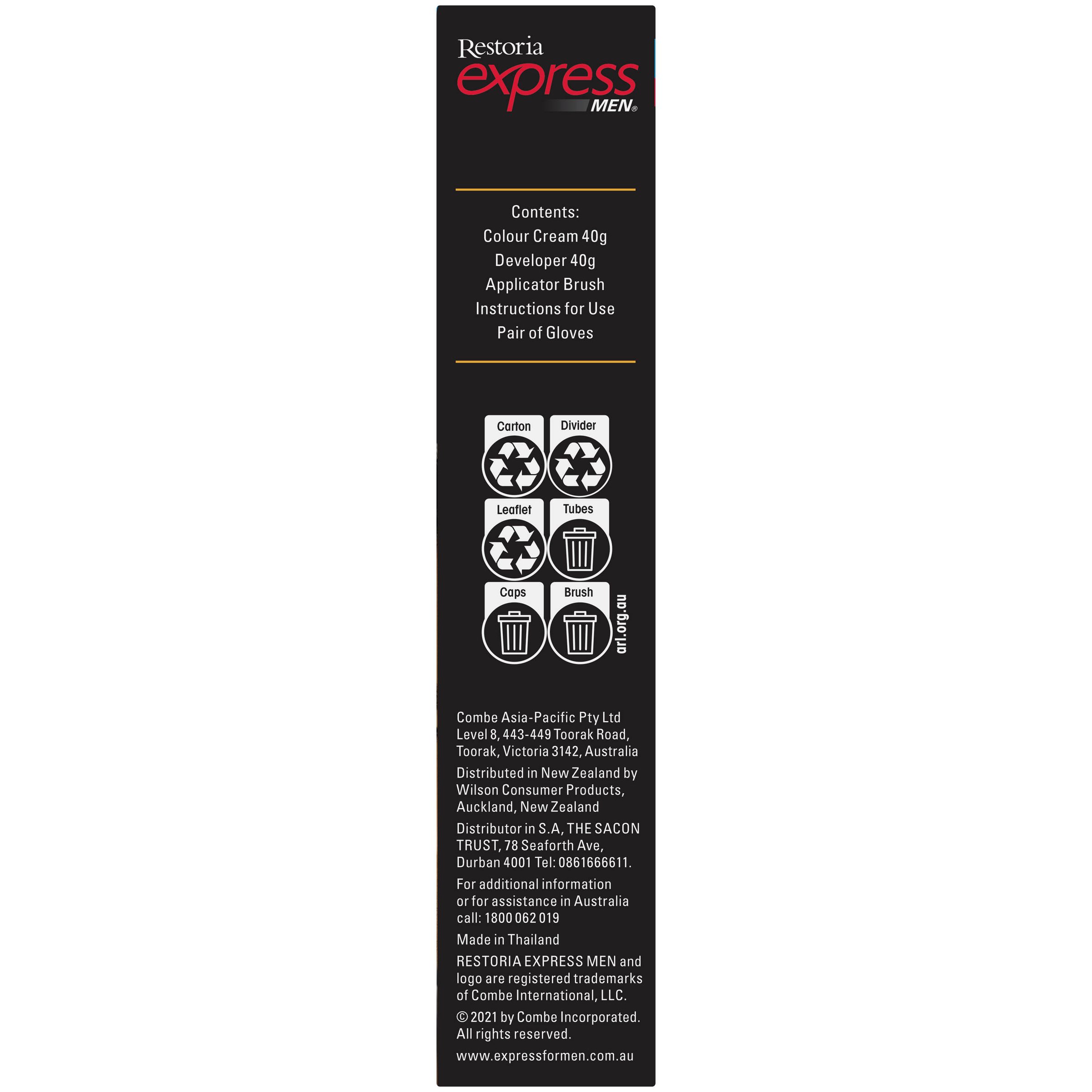 Restoria Express For Men Black 1 pack - Image 3