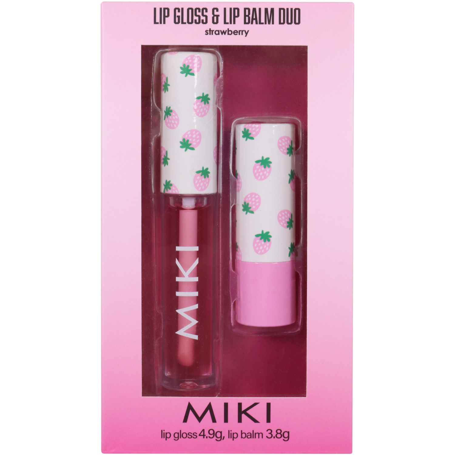 Miki Lip Duo Strawberry 2 piece