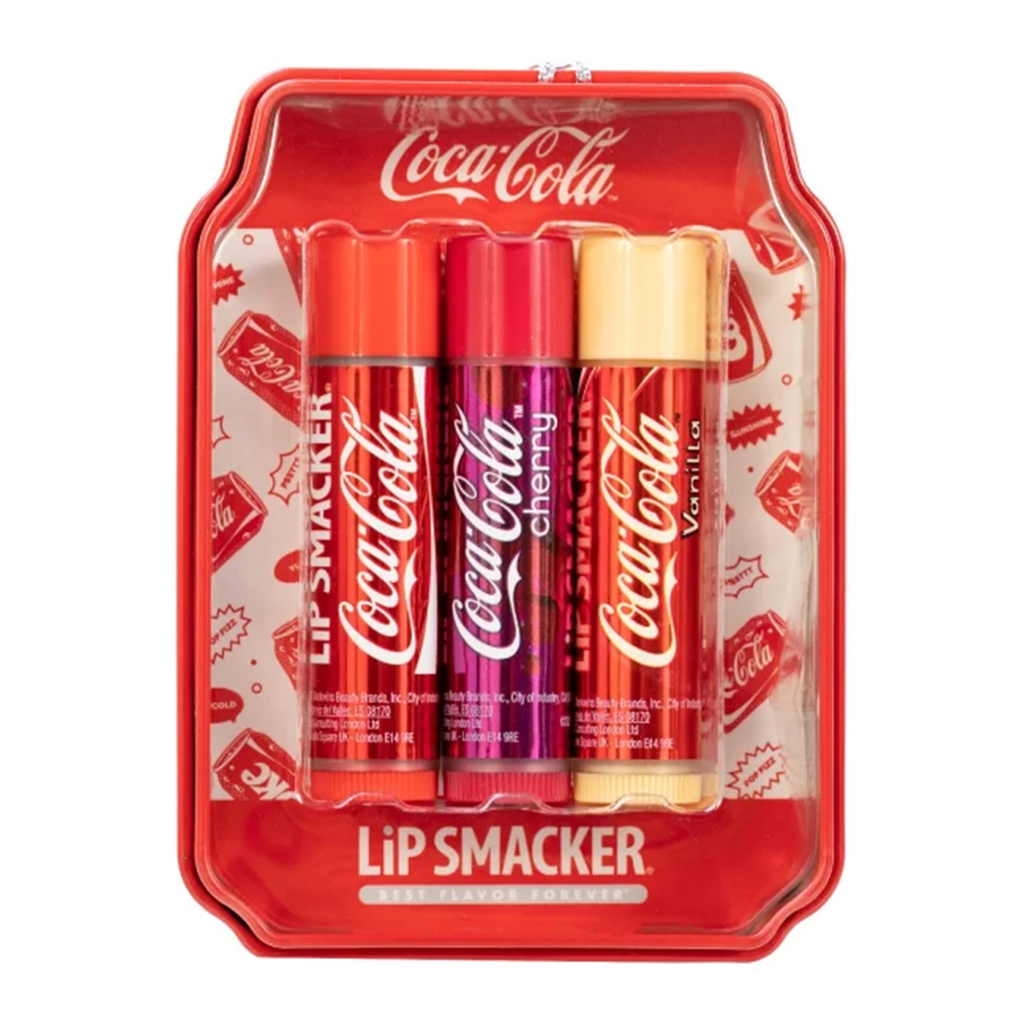 Lip Smacker Lip Balm Lip Tin Coca-Cola 3 piece - Image 2