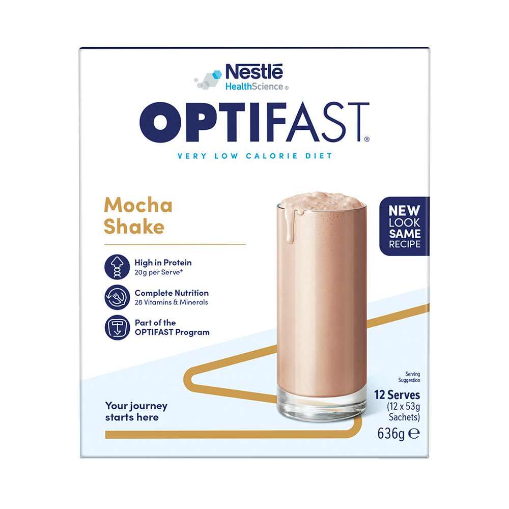 Optifast VLCD Shake Mocha 12 pack - Image 1