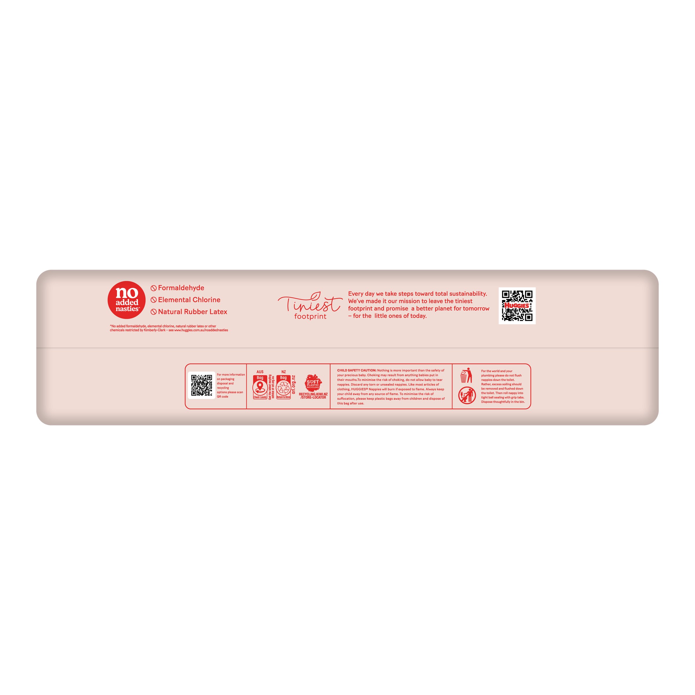 Huggies Nappies Essentials Toddler 46 pack - Image 4